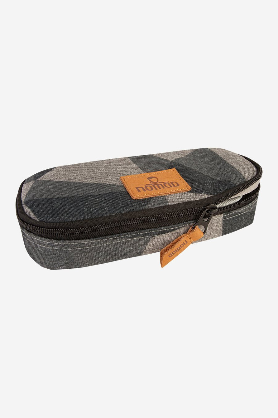 Hard Cover Pencil Case | Diamond grey