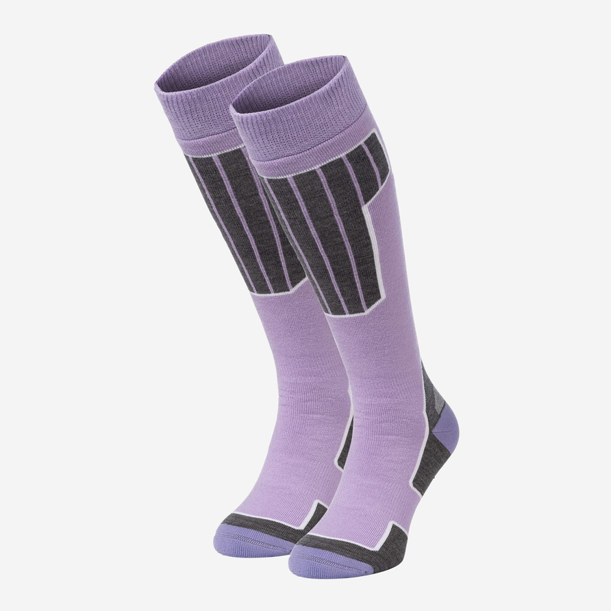 Ski Sock Essential 2-Pack | Lilac