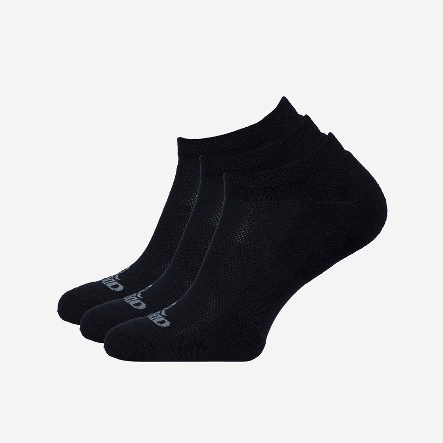 Hiking Sock Footie 3-pack | Black