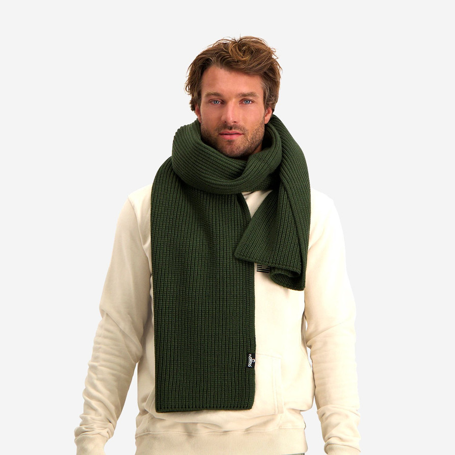 Turoa Scarf Men | Dark green