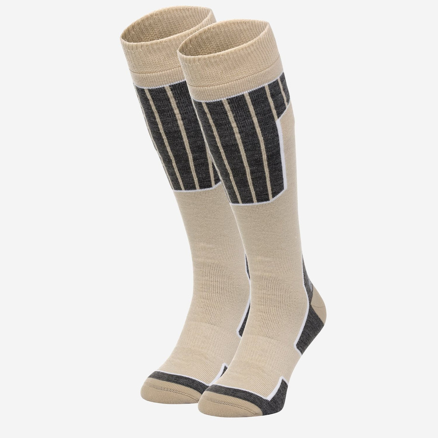 Ski Sock Essential 2-Pack | Sand