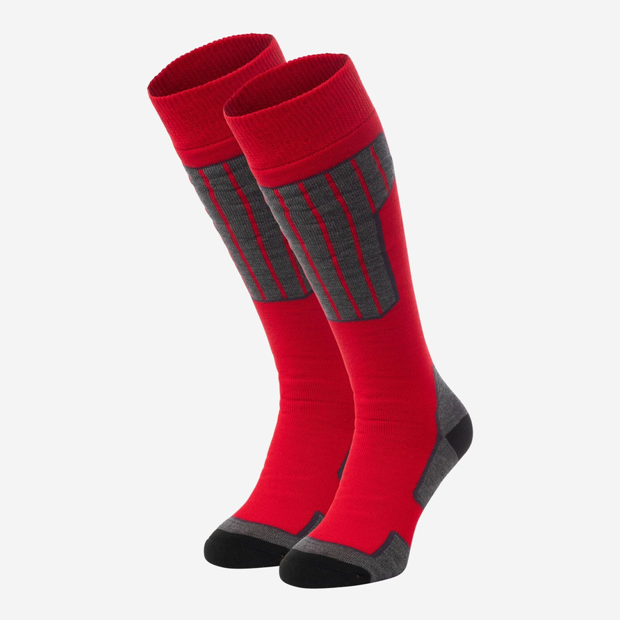 Ski Sock Essential 2-Pack | Red