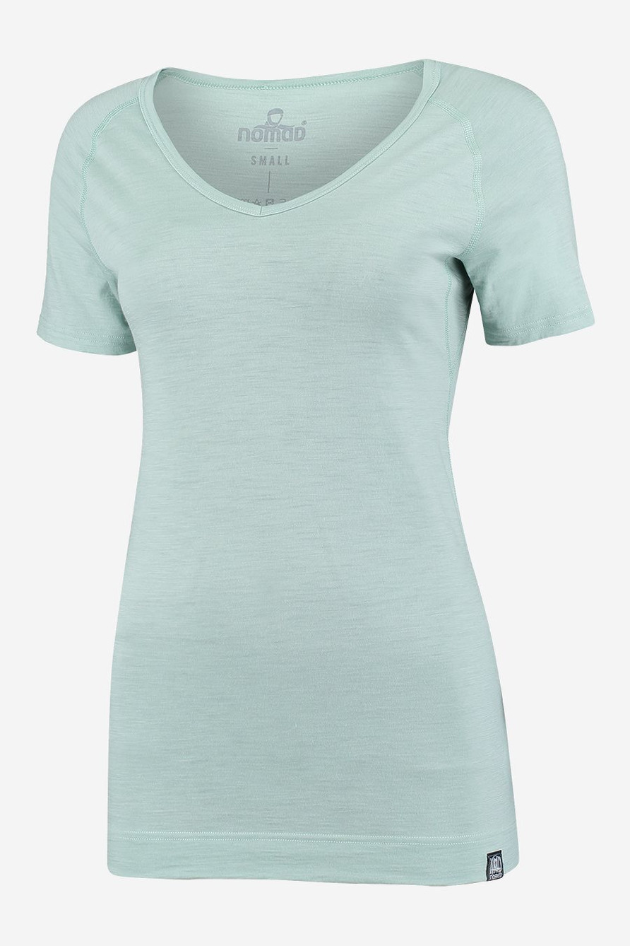 Pure Merinowool T-shirt Women | Herb
