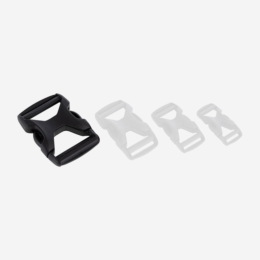 Dual Adjust Buckle 38 mm | Black