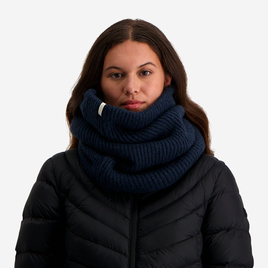 Turoa Col Scarf Women | Dark navy