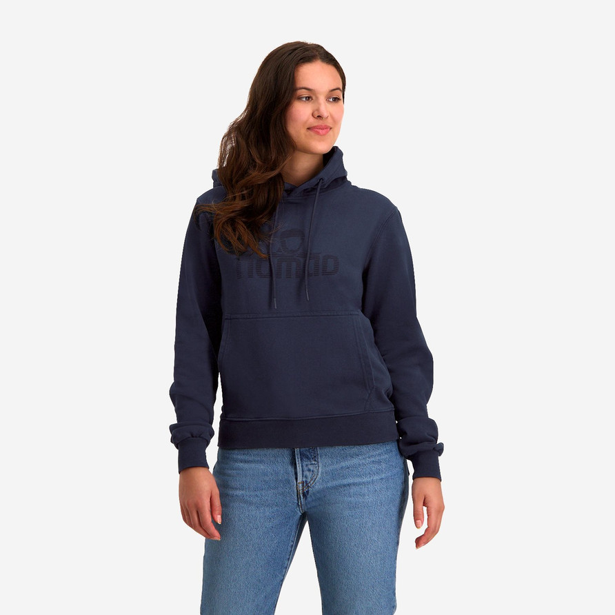 Rolleston Hoodie Women Kangaroo | Dark navy