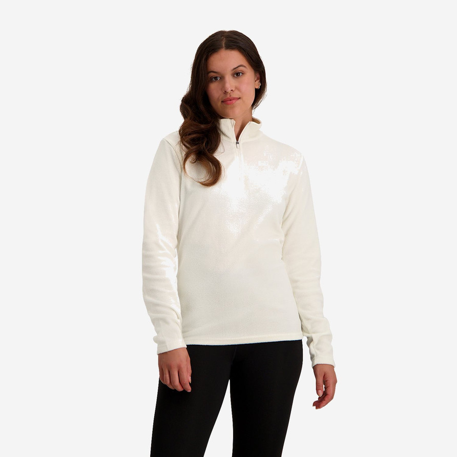 Fleece Pull Women | White