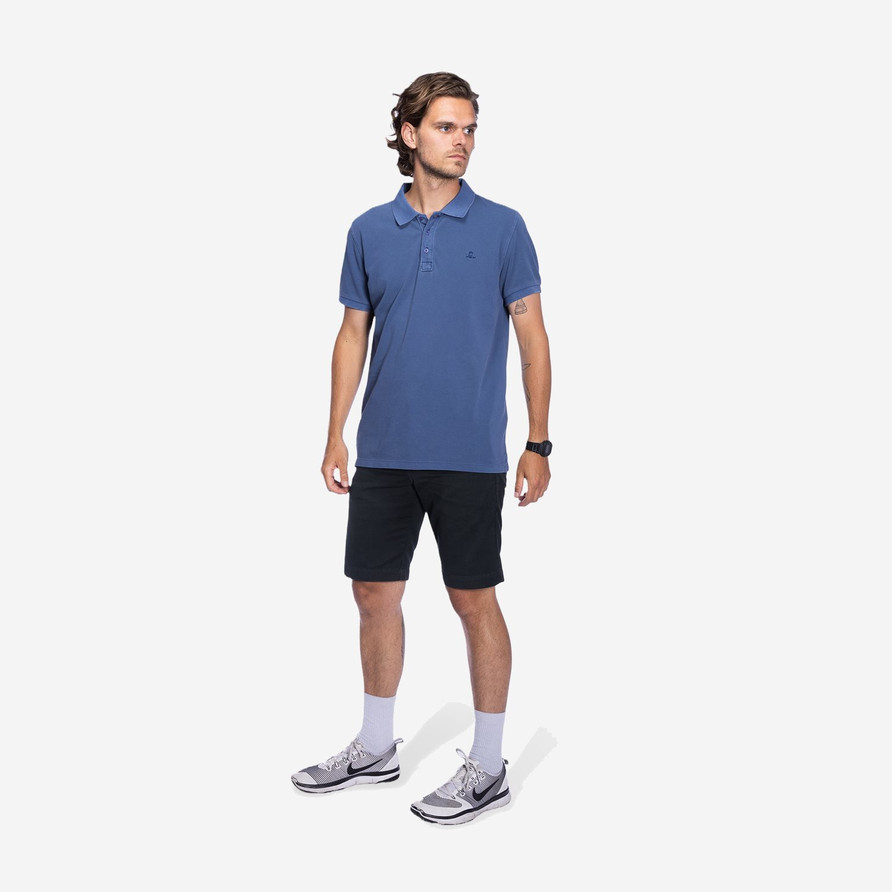 Taupo Eco-Cotton Polo Men | Indigo