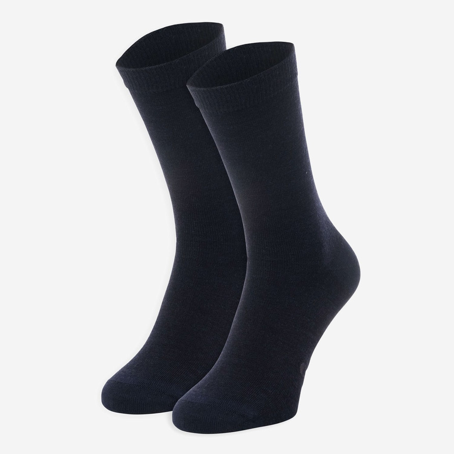Daily Sock Wool Premium 2-Pack | Dark Navy