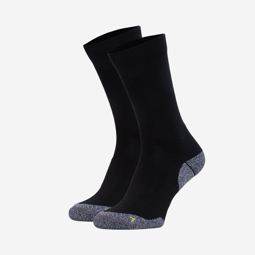 Anti-Tick Coolmax Hiking Sock Crew 2-Pack | Black
