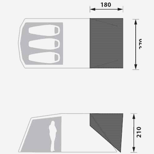 Dogon 4 (+2) Porch | Beige