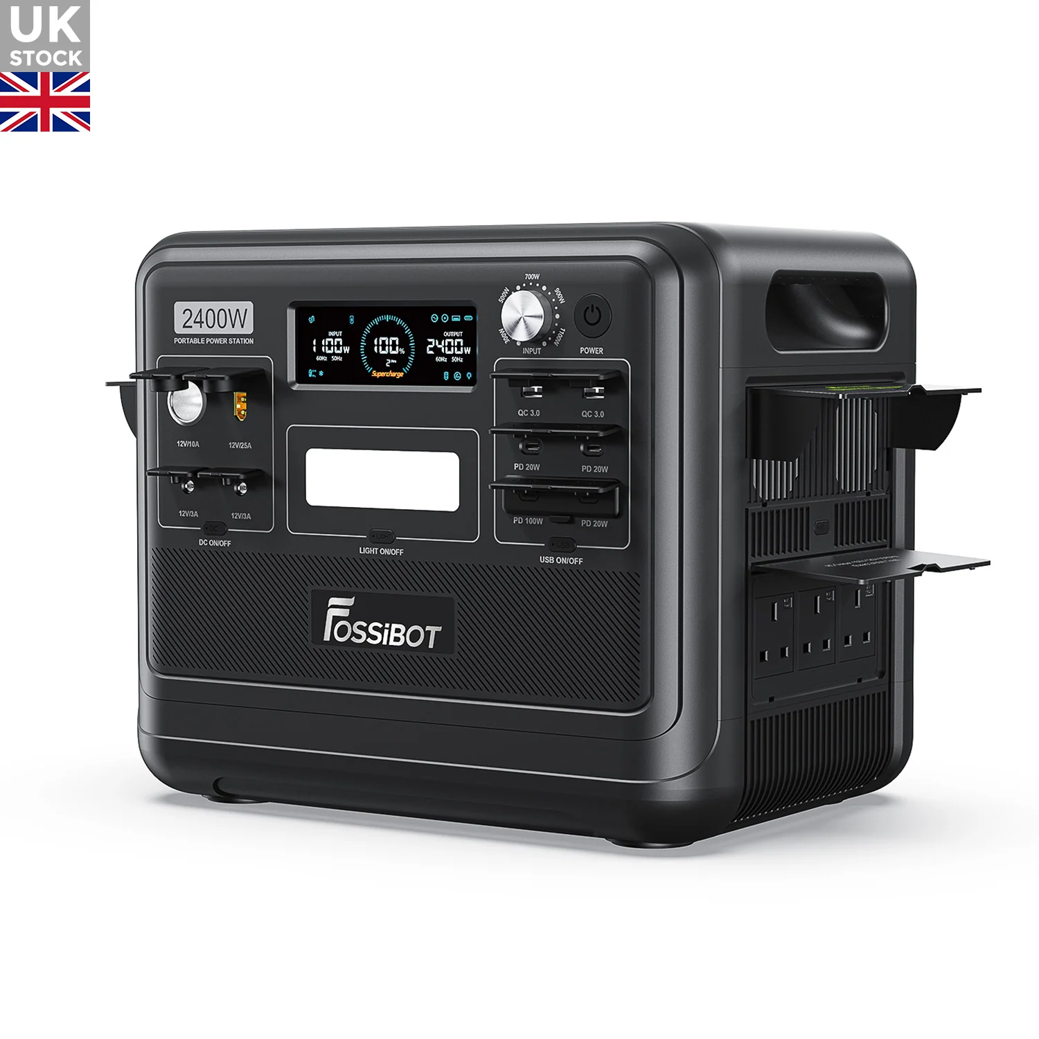 FOSSiBOT F2400(UK) Portable Power Station | 2,400W 2,048Wh