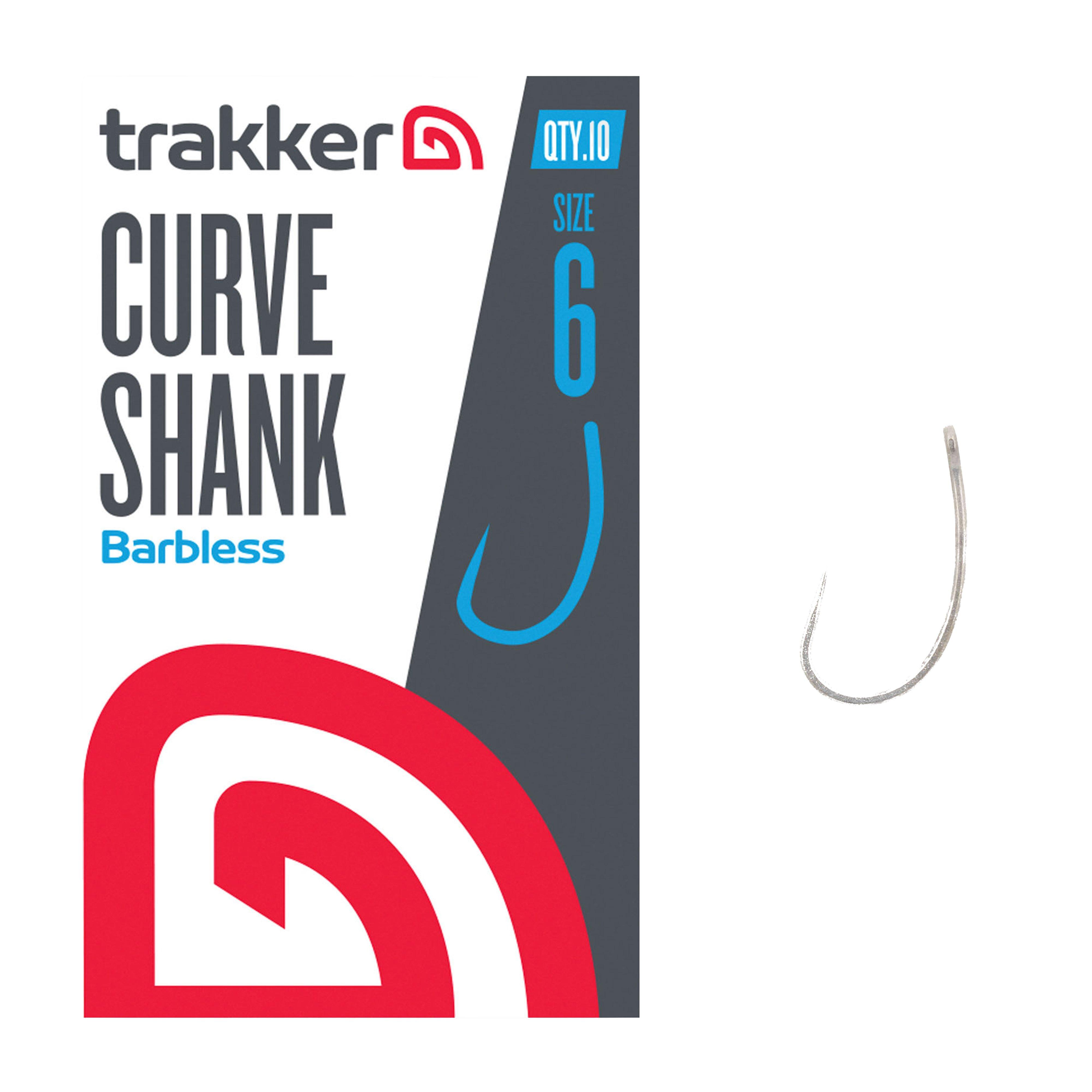 Curve Shank Fishing Hooks Size 6