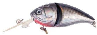 Fishing Eco Jointed Fat Black/Silver (8cm)
