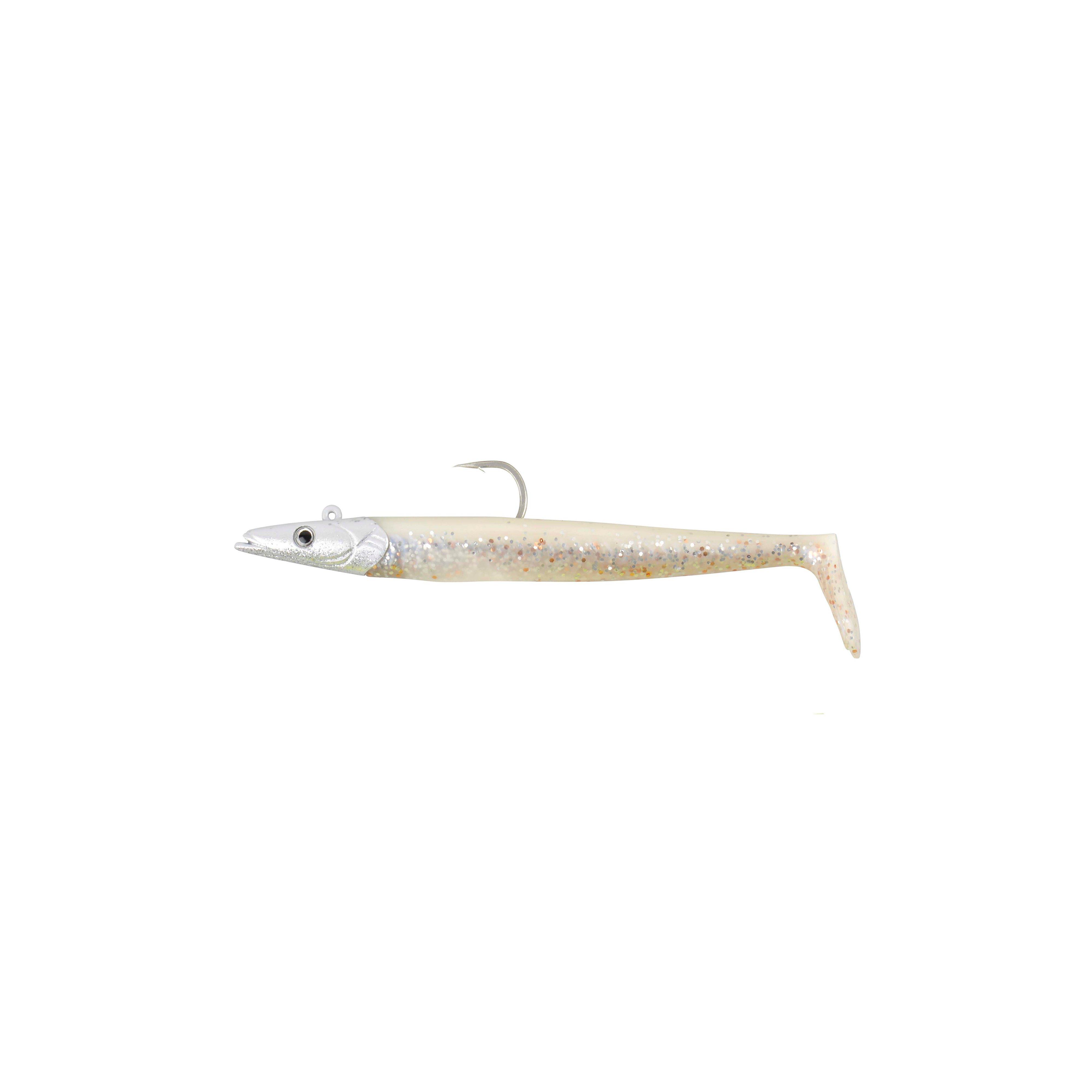 SG Sandeel 12,5cm 23g 30-Real Pearl 2+1pcs