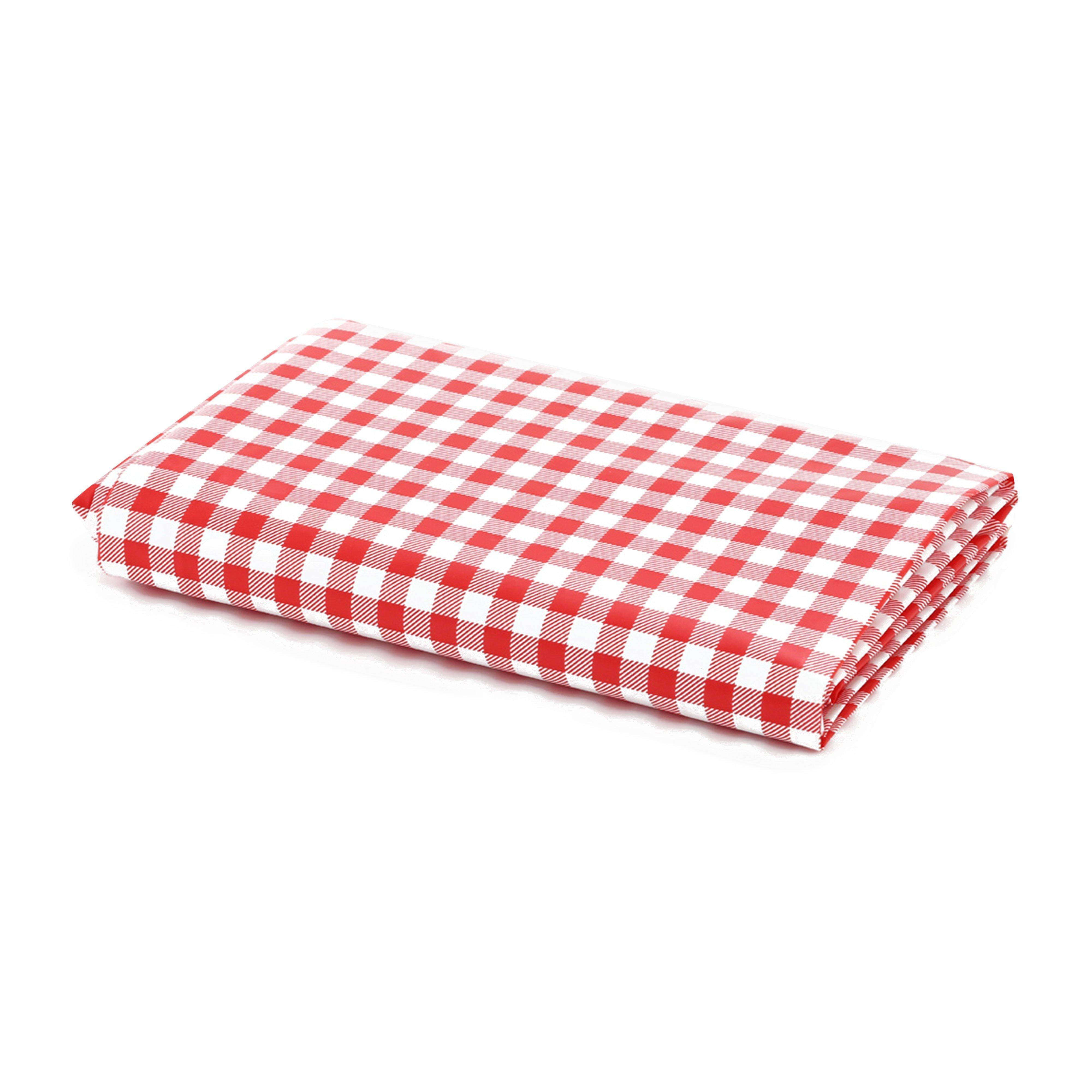 Gingham Camping Tablecloth