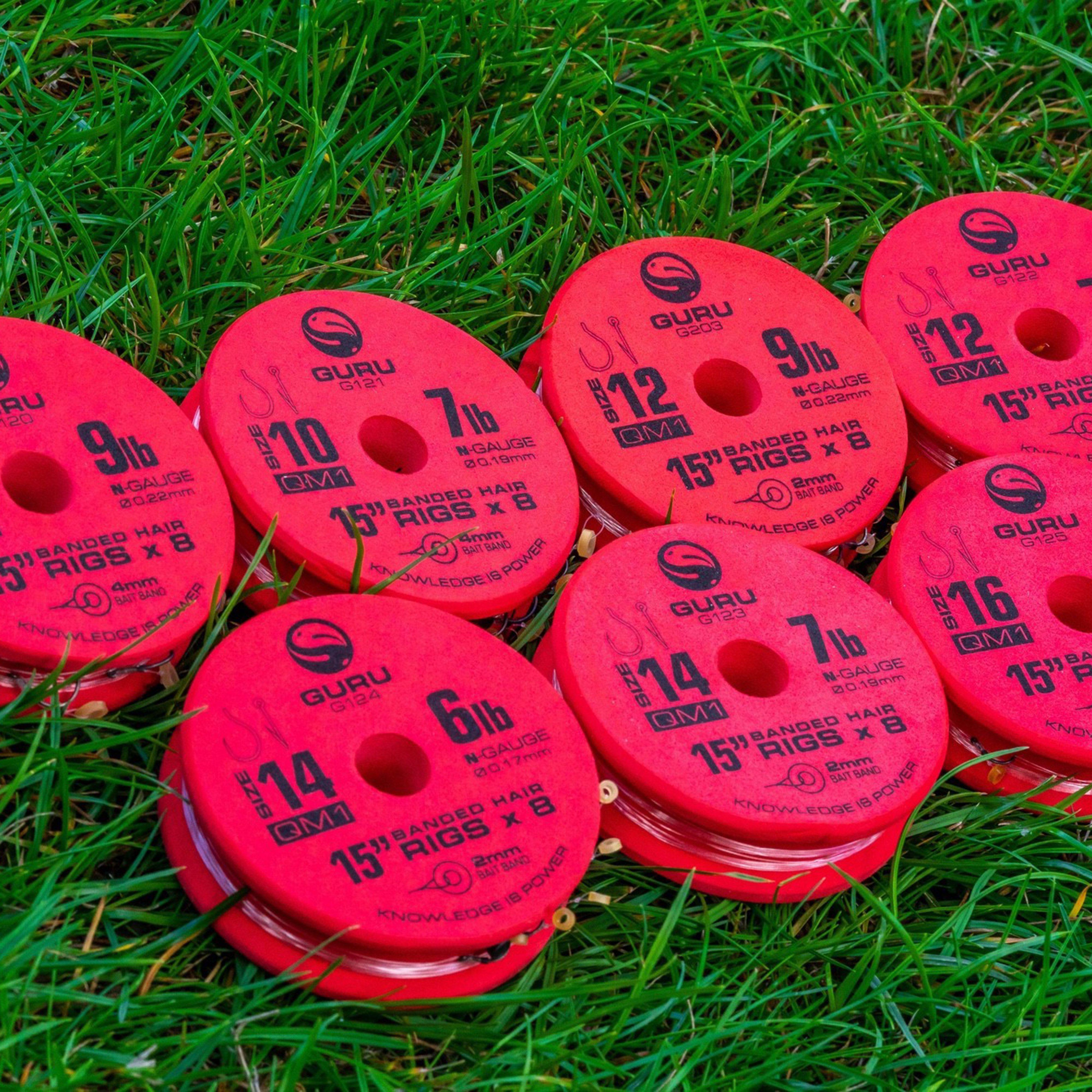 Guru QM1 Standard Hair Rig Size 10