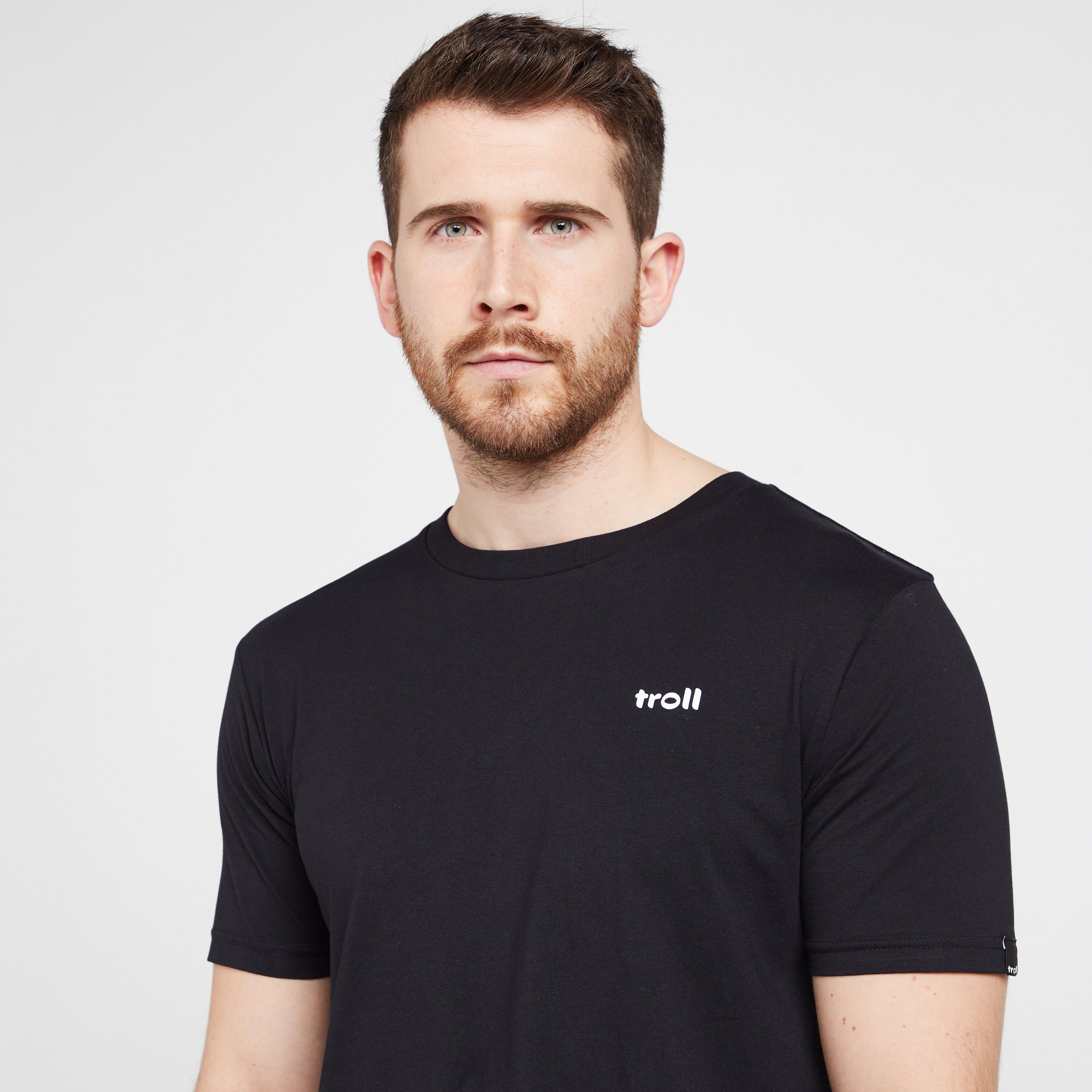 Men’s Back Logo T-Shirt in Black