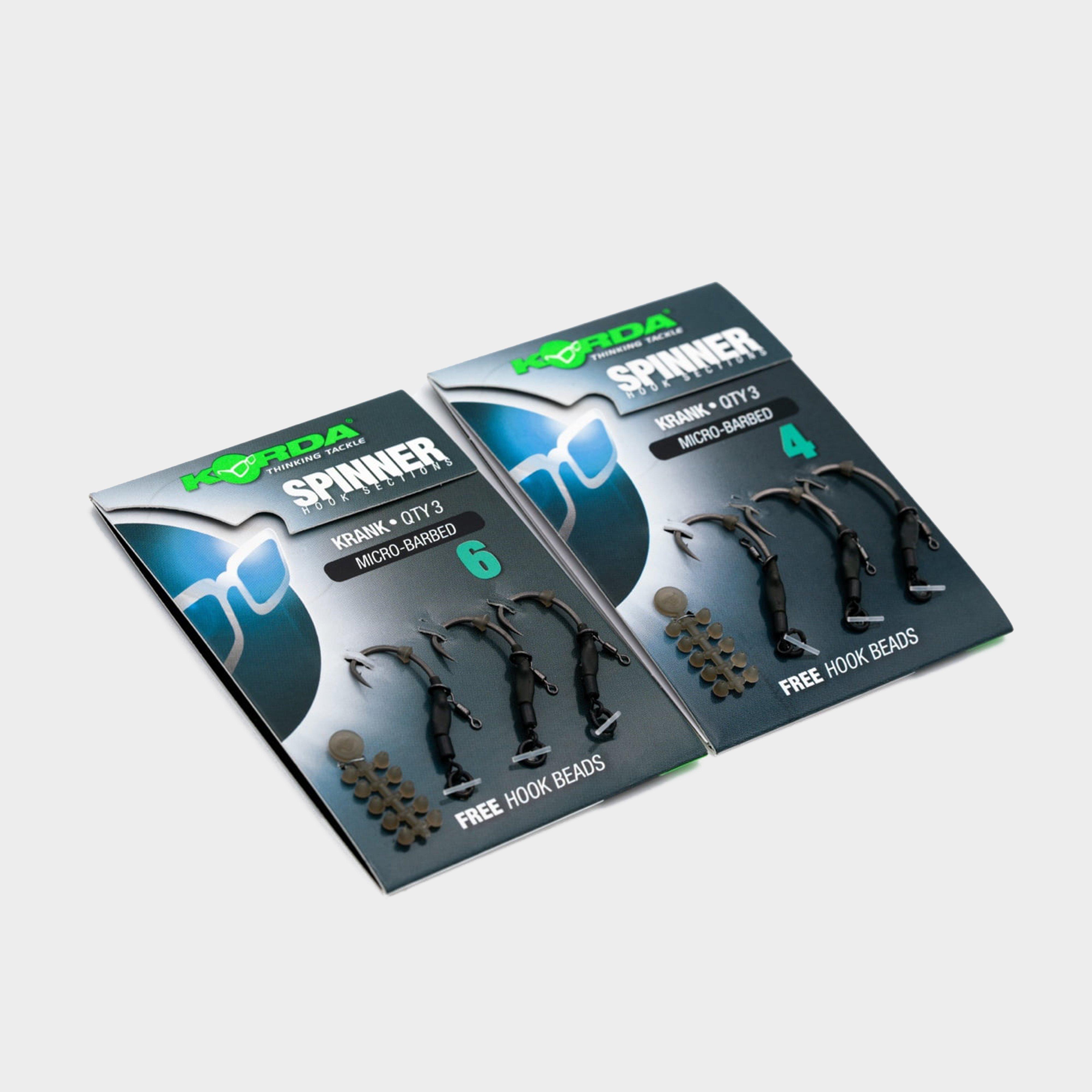 Spinner Hook Sections Kurv Barbed Size 6 (3 Pack)