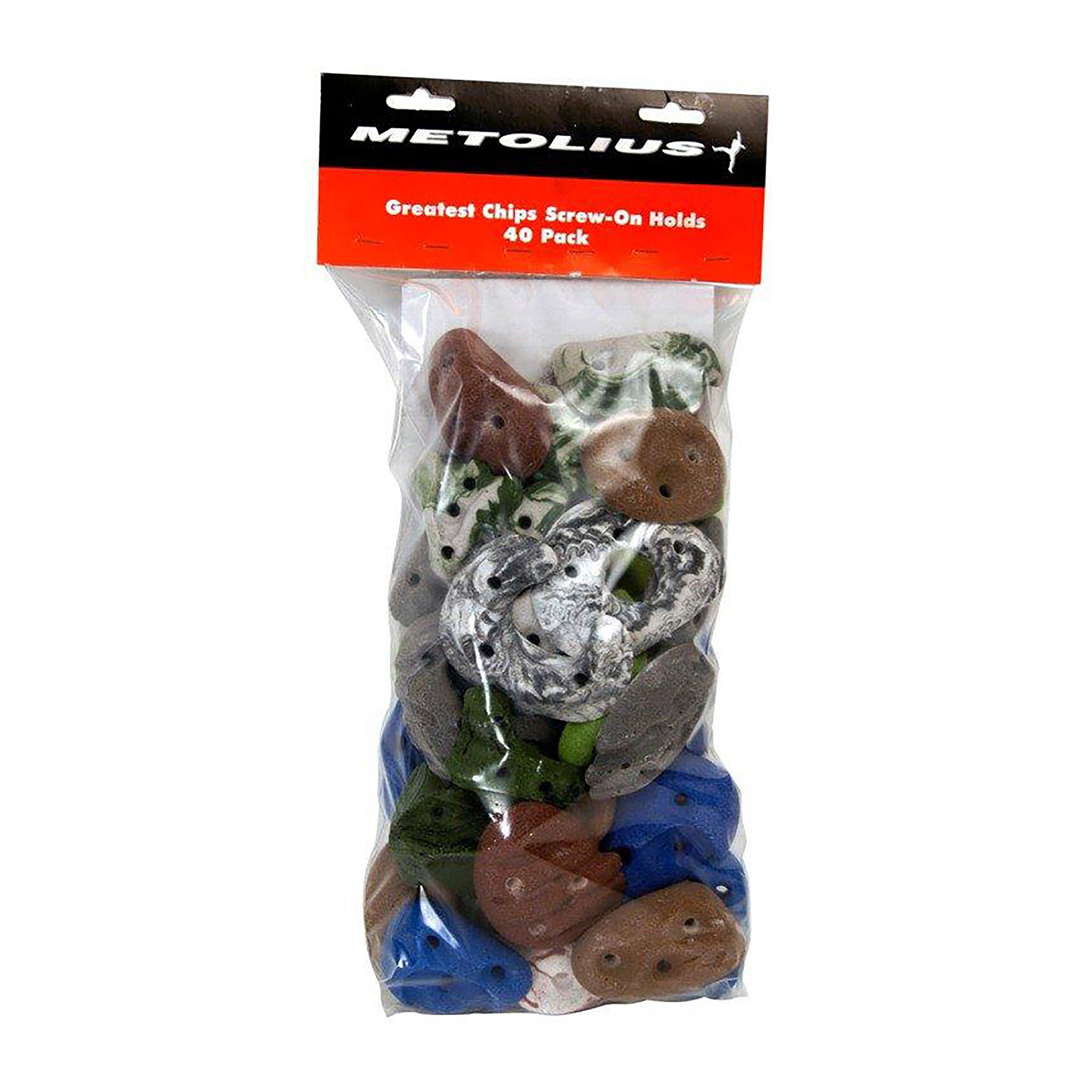 Greatest Chips Screw On Holds (Pack of 40)