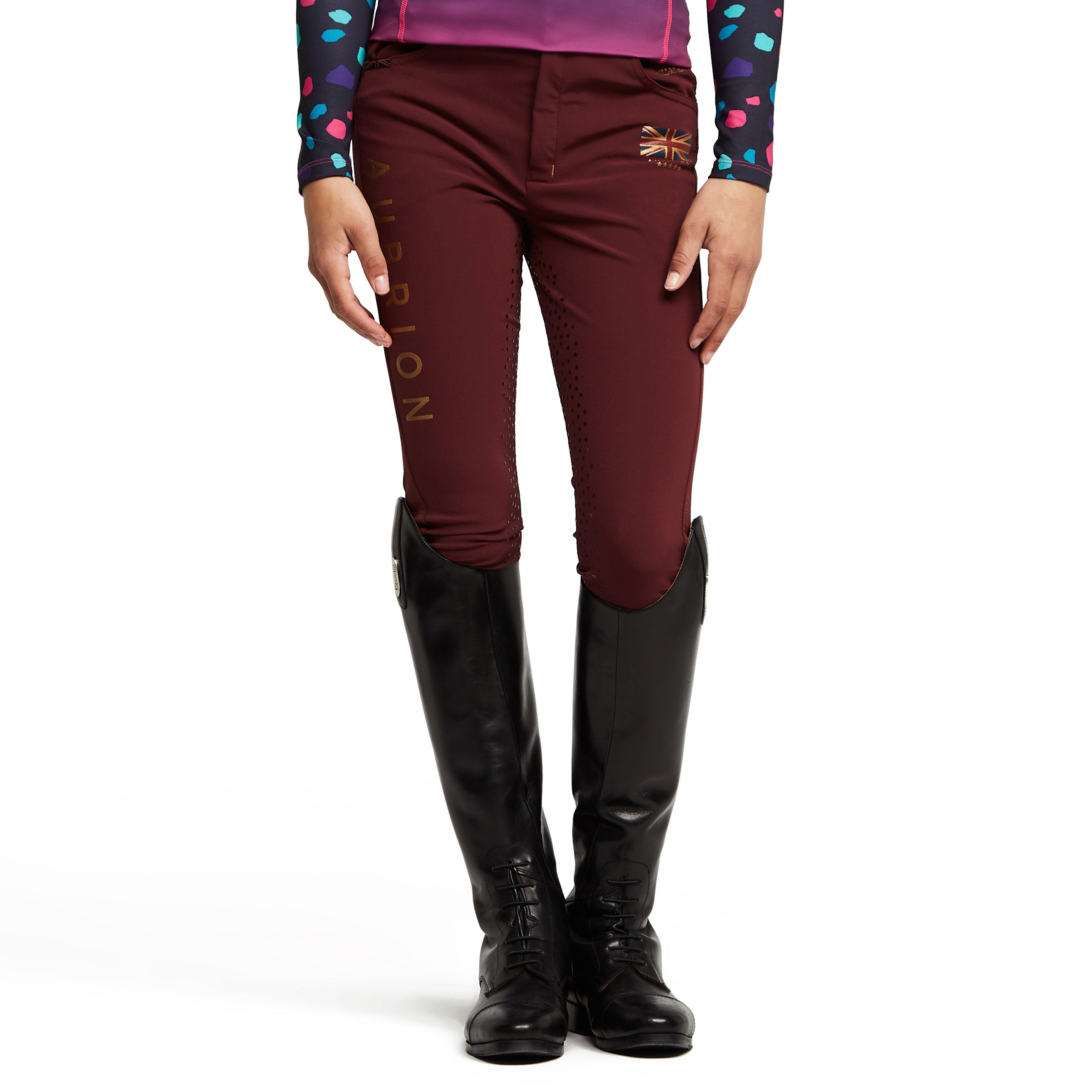 Childs Team Breeches Burgundy