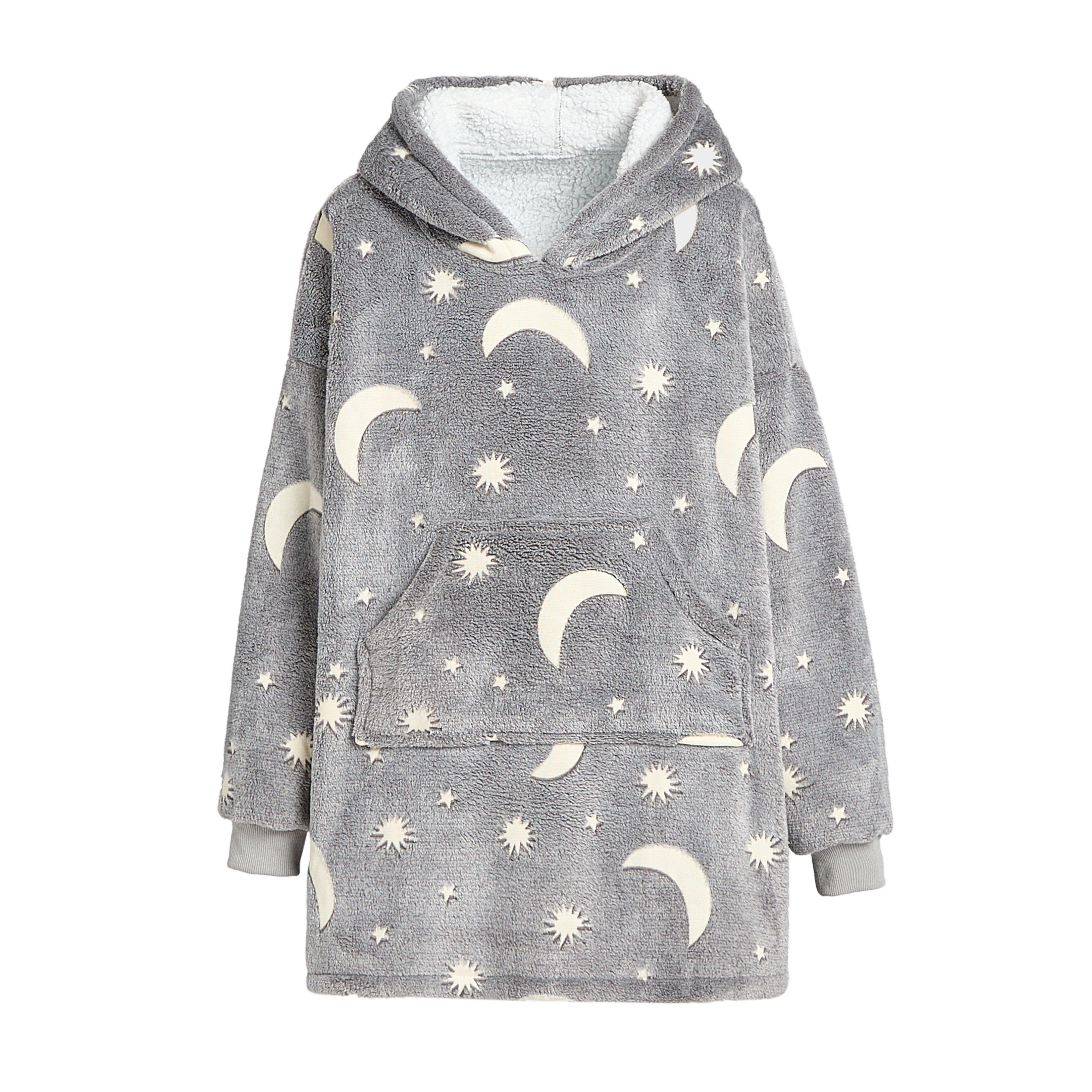 Kids’ Glow in the Dark Oversized Hoodie