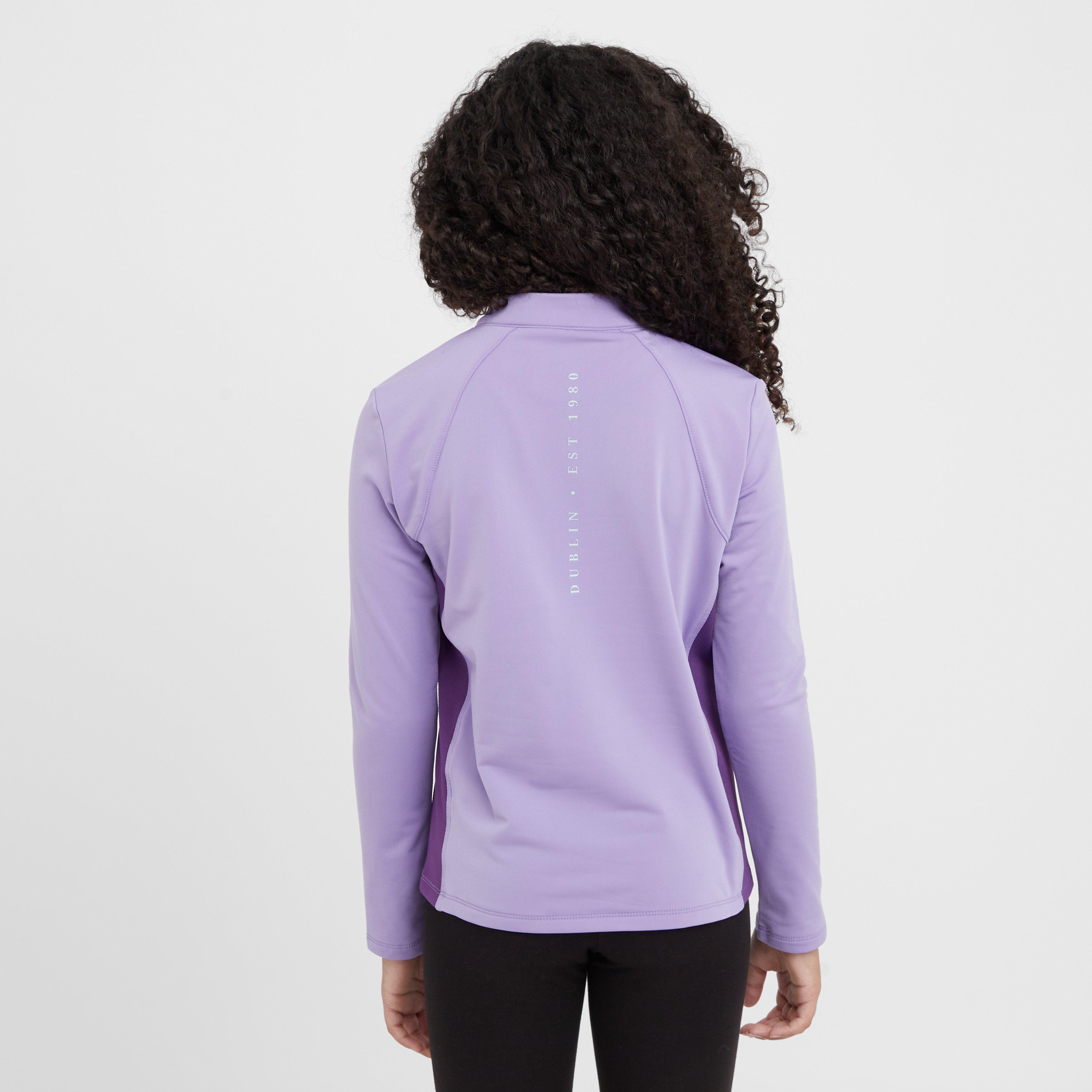 Kids' Sadie Long Sleeve Panel Riding Top
