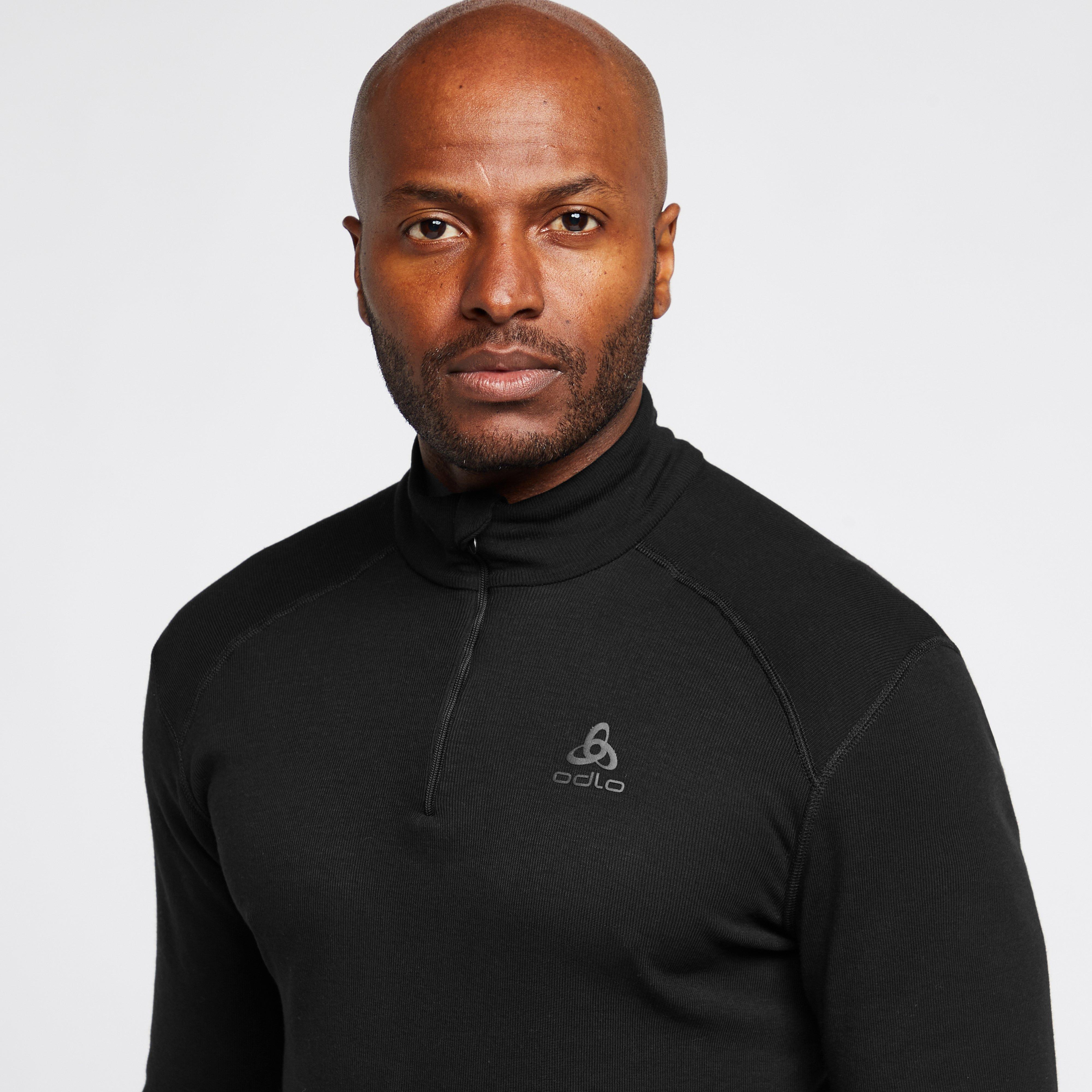 Men's Eco Active Warm Long Sleeve Half Zip Baselayer Top