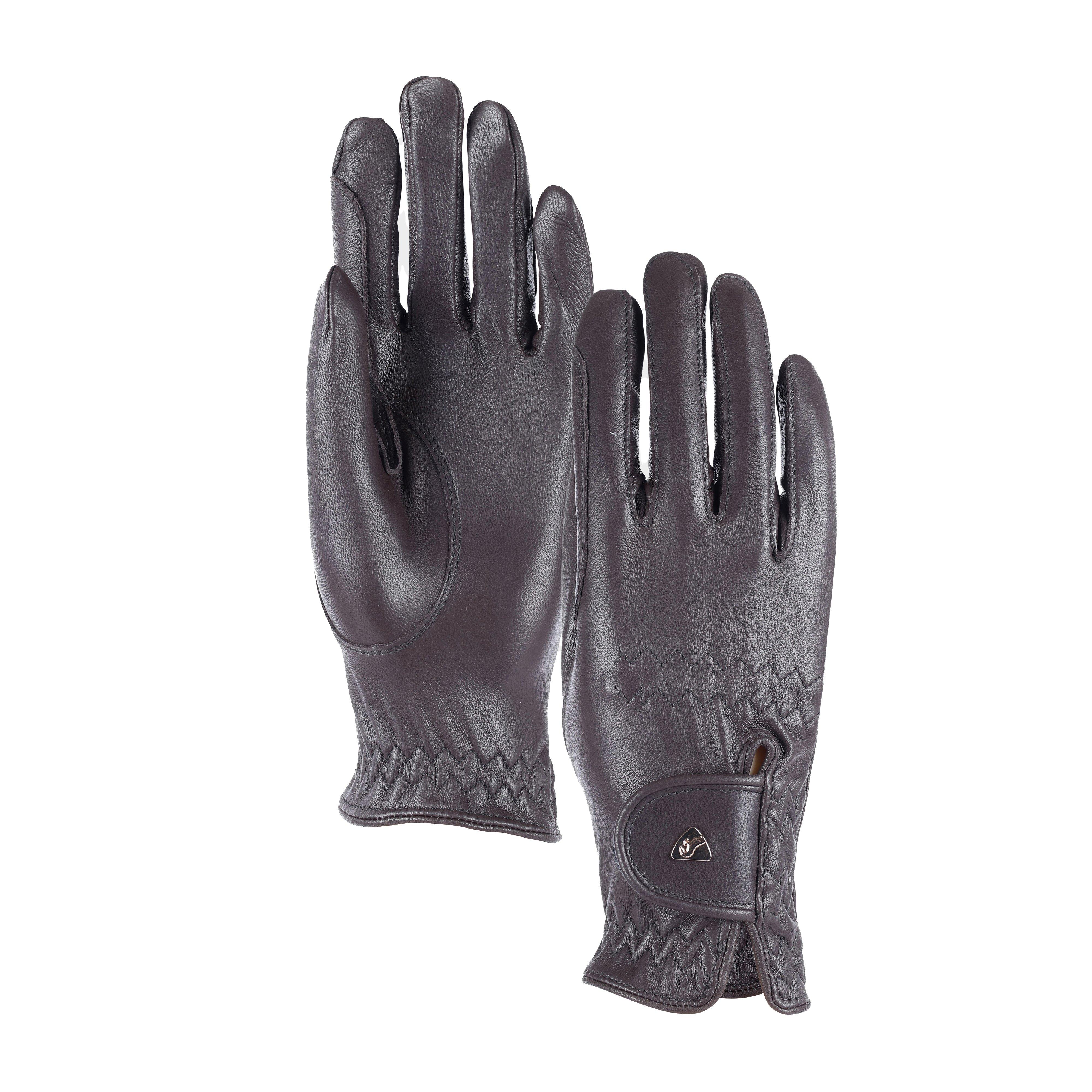 Women's Leather Riding Gloves