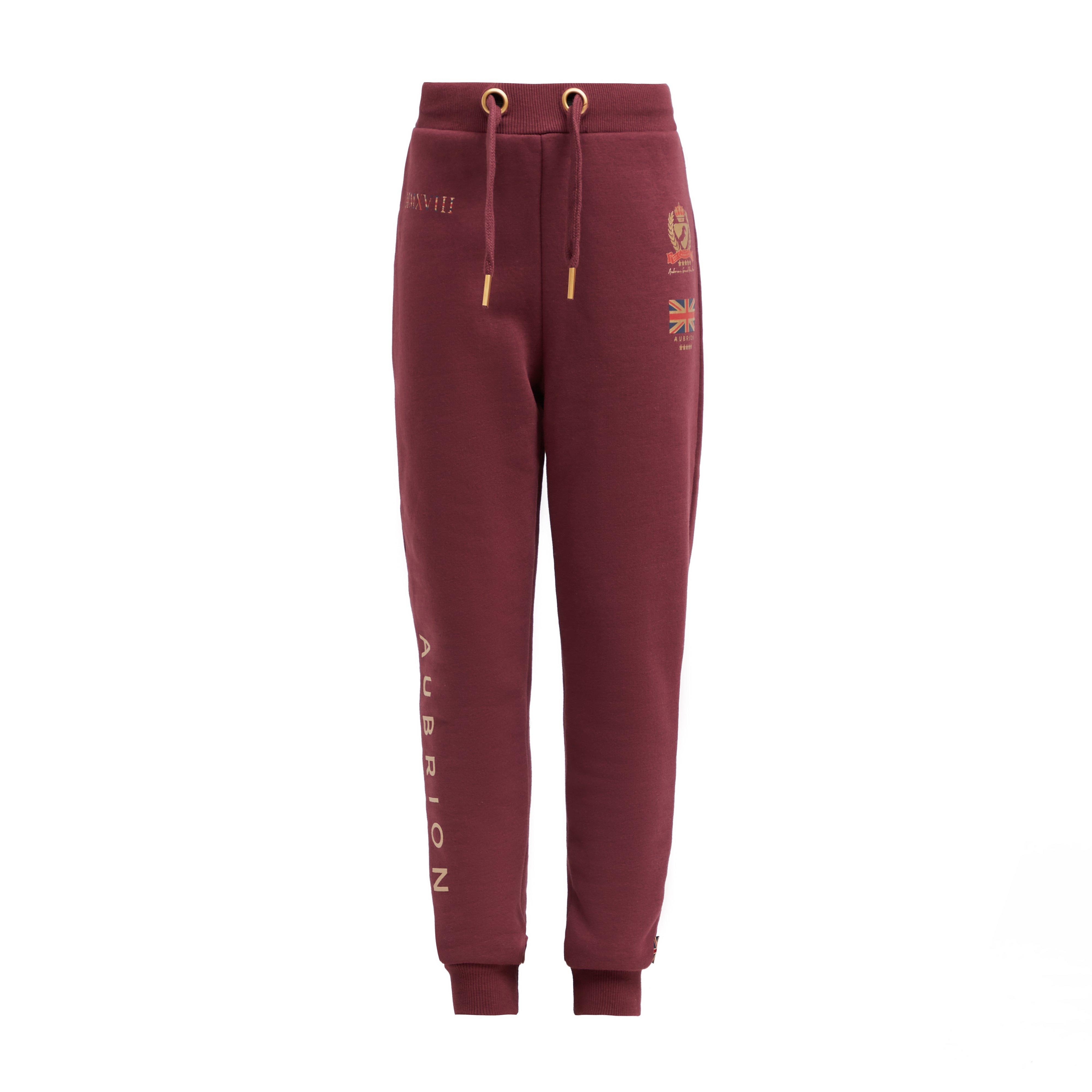 Kids’ Team Joggers Burgundy