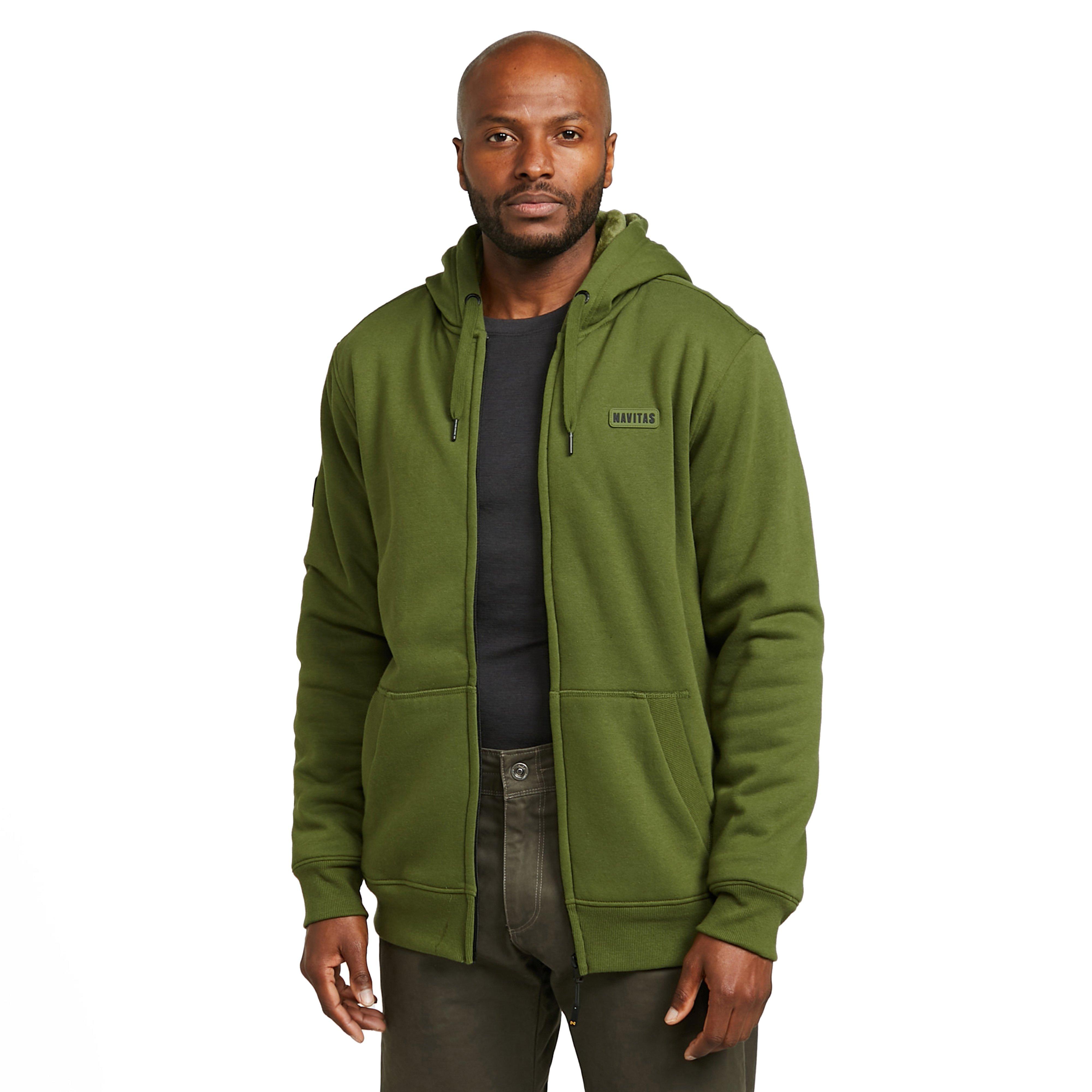 NVTS Sherpa Zip Hoody Green M