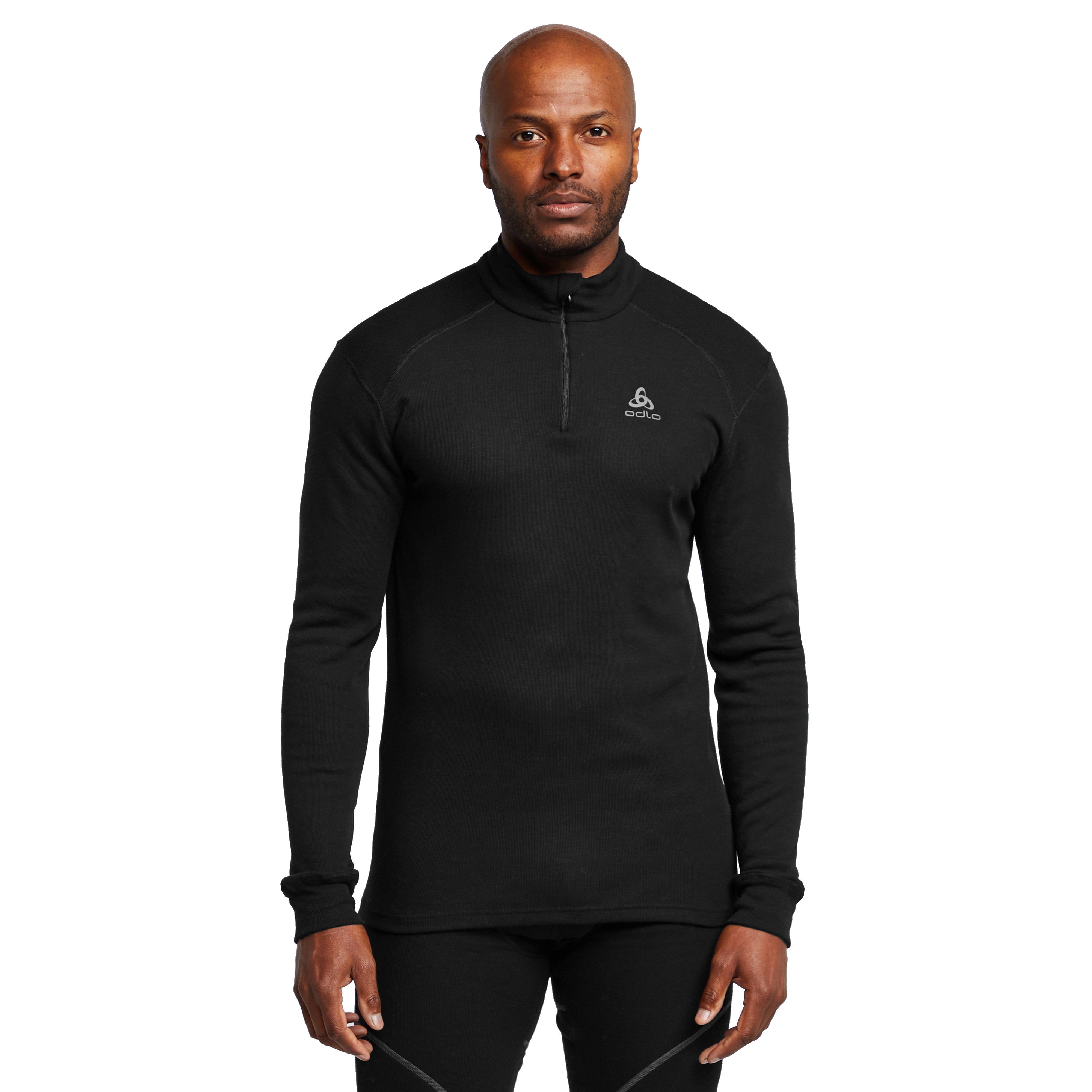 Men's Eco Active Warm Long Sleeve Half Zip Baselayer Top
