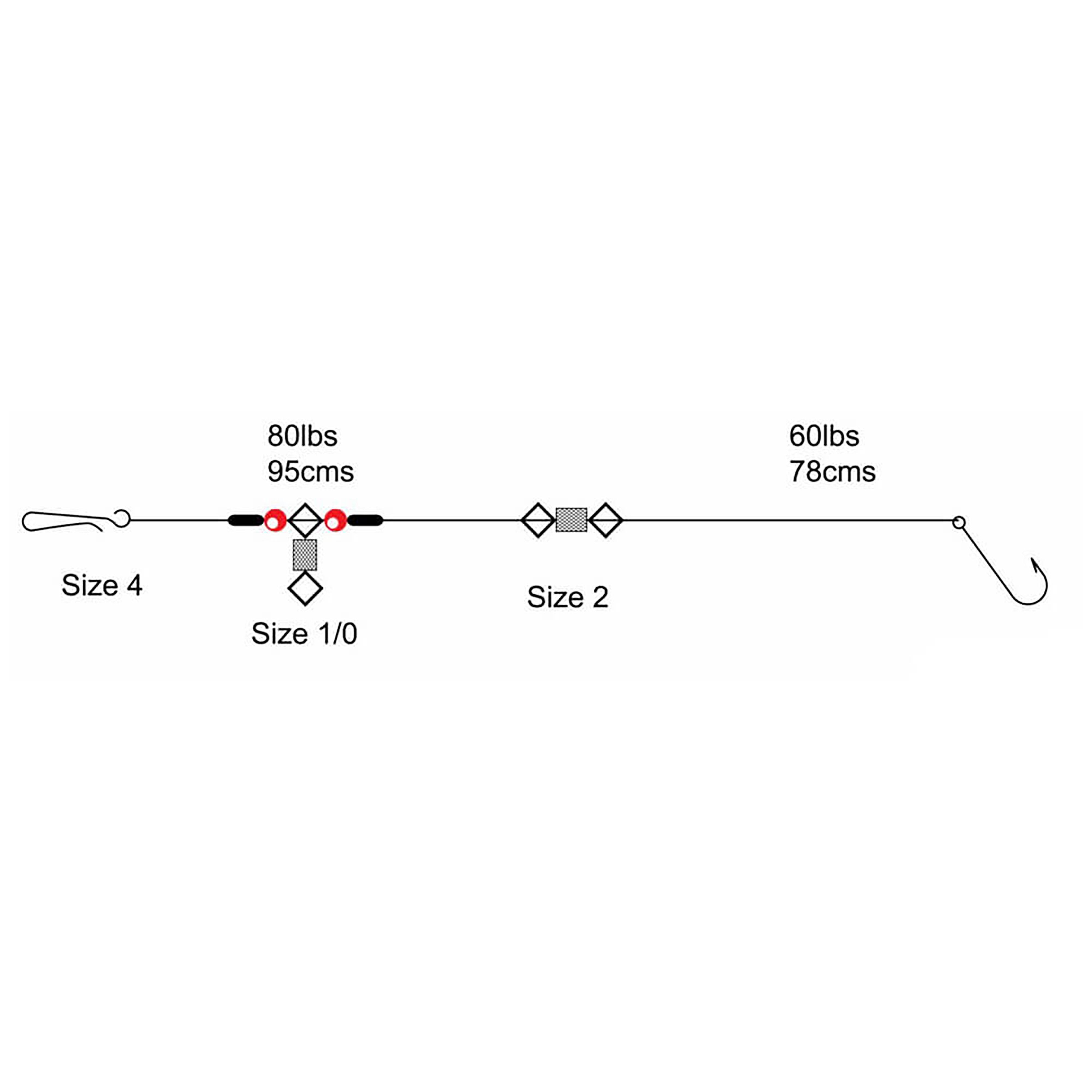 Single Pulley (Size 1/0)