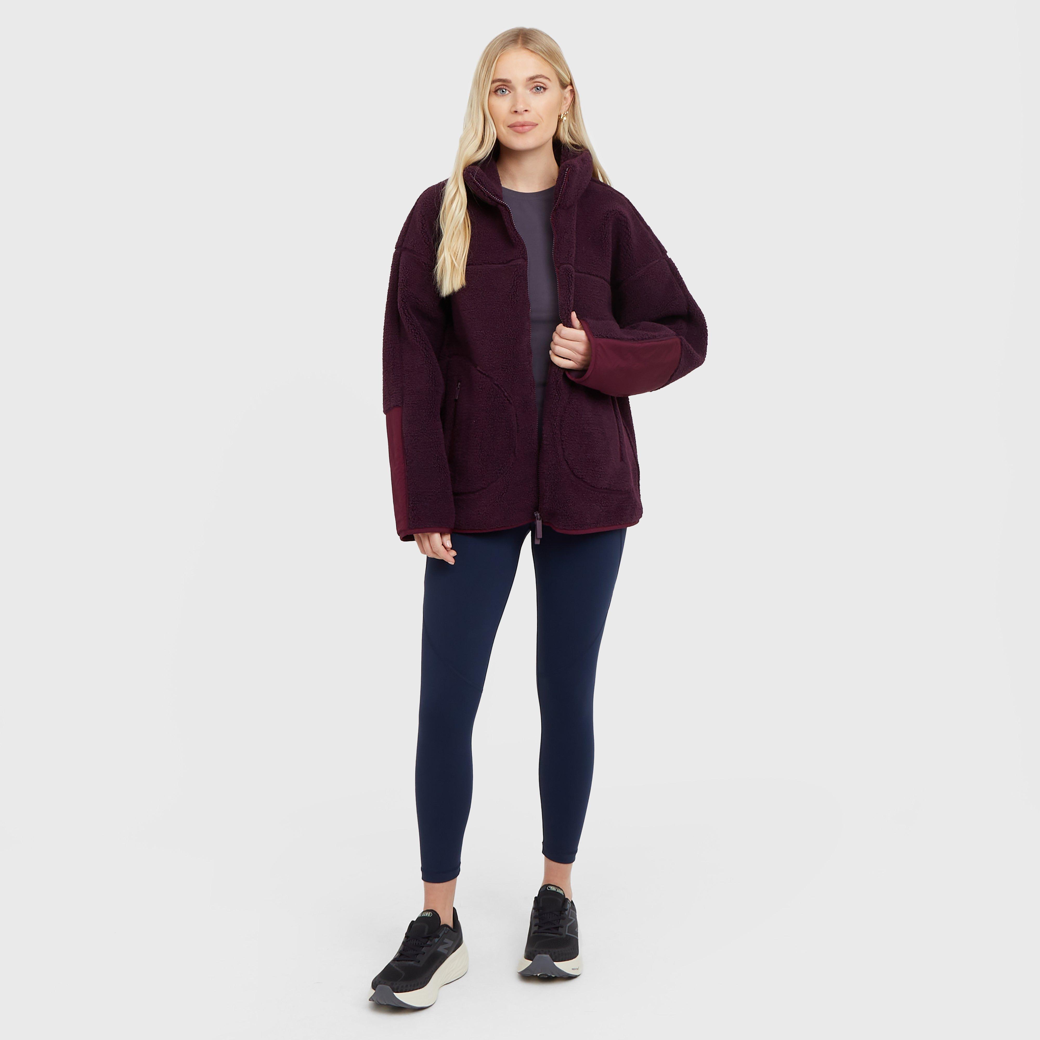 Women’s Plush Textured Zip Up Fleece