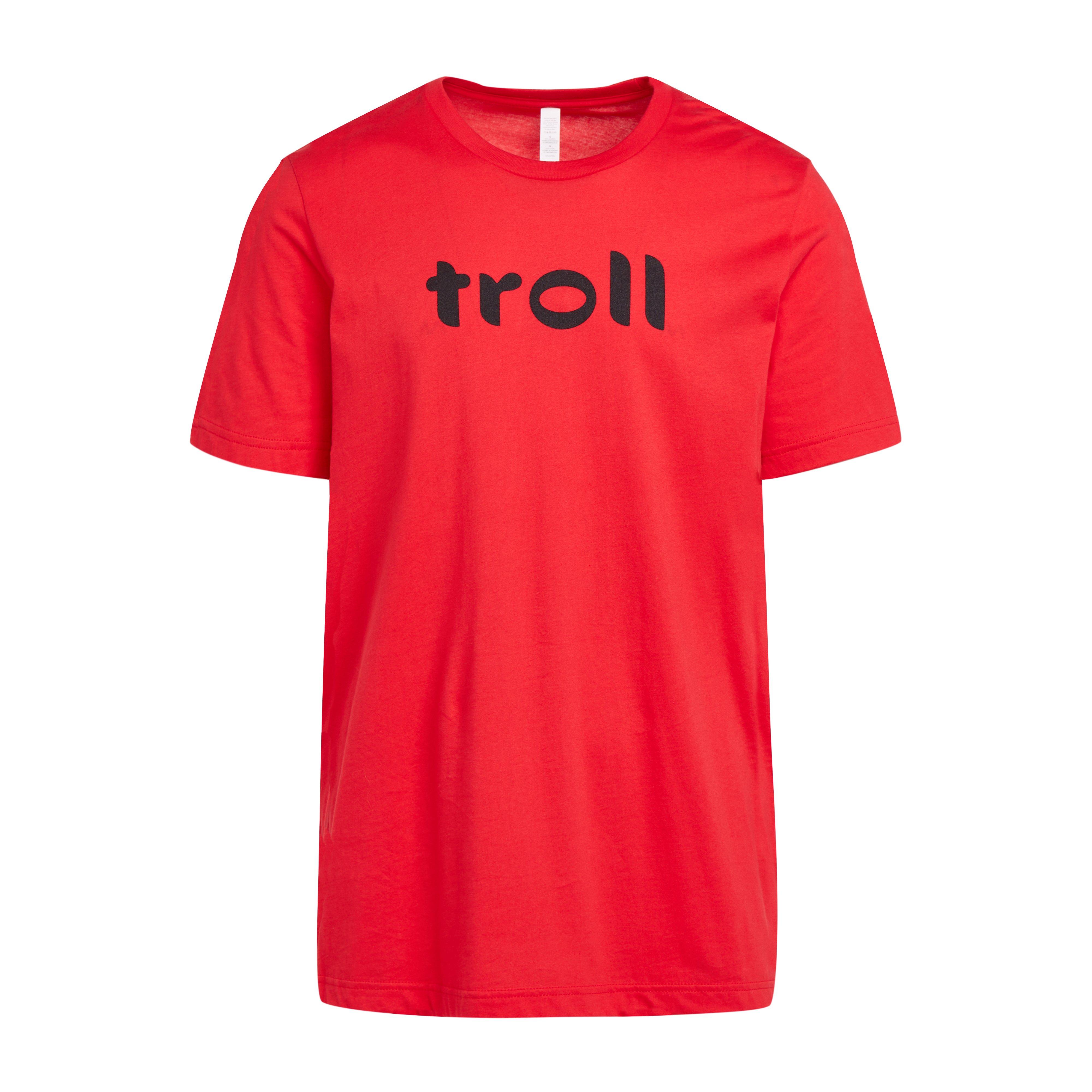 Men’s Front Logo Tee in Red