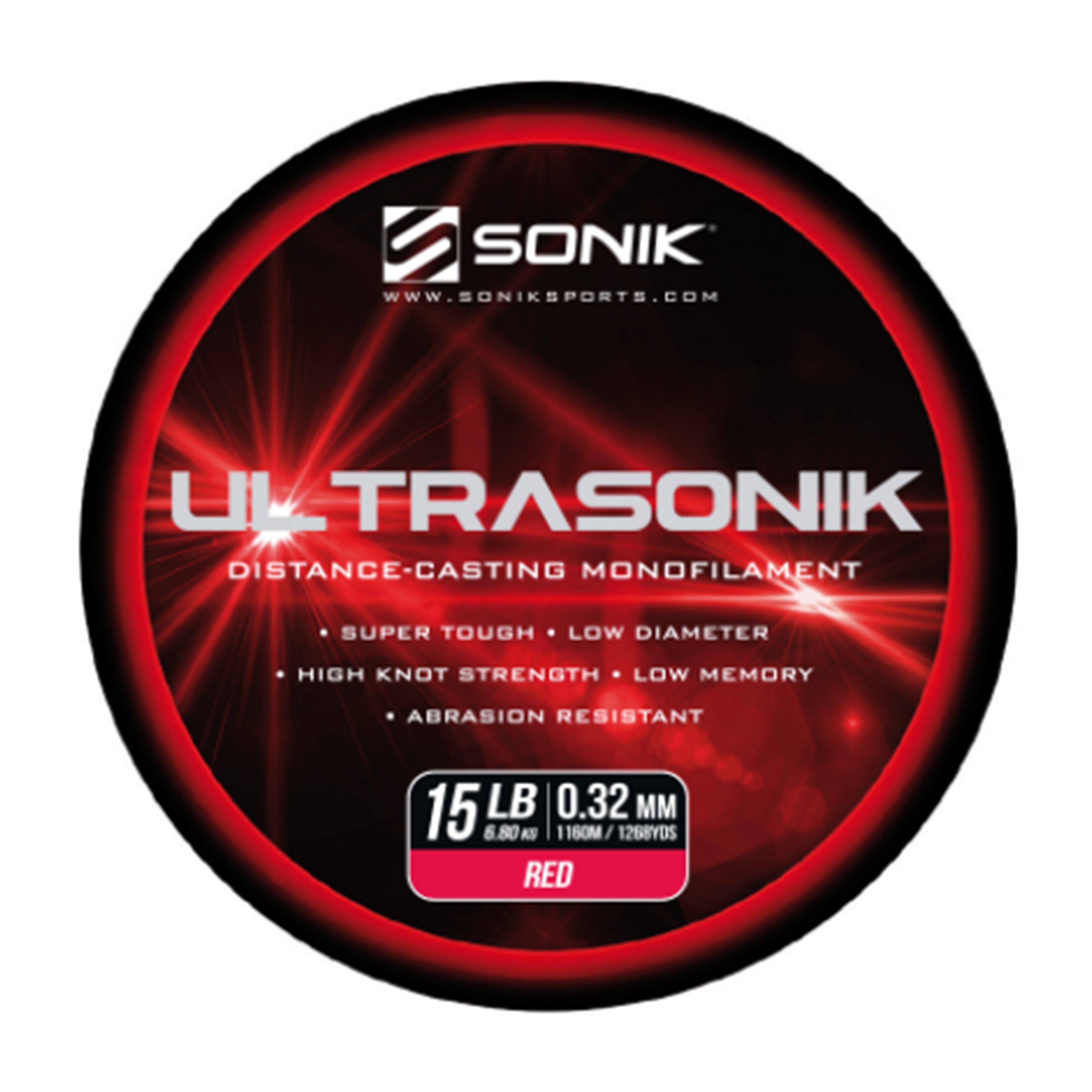 UltraSonik Salt Mono 15lb 1160m Red