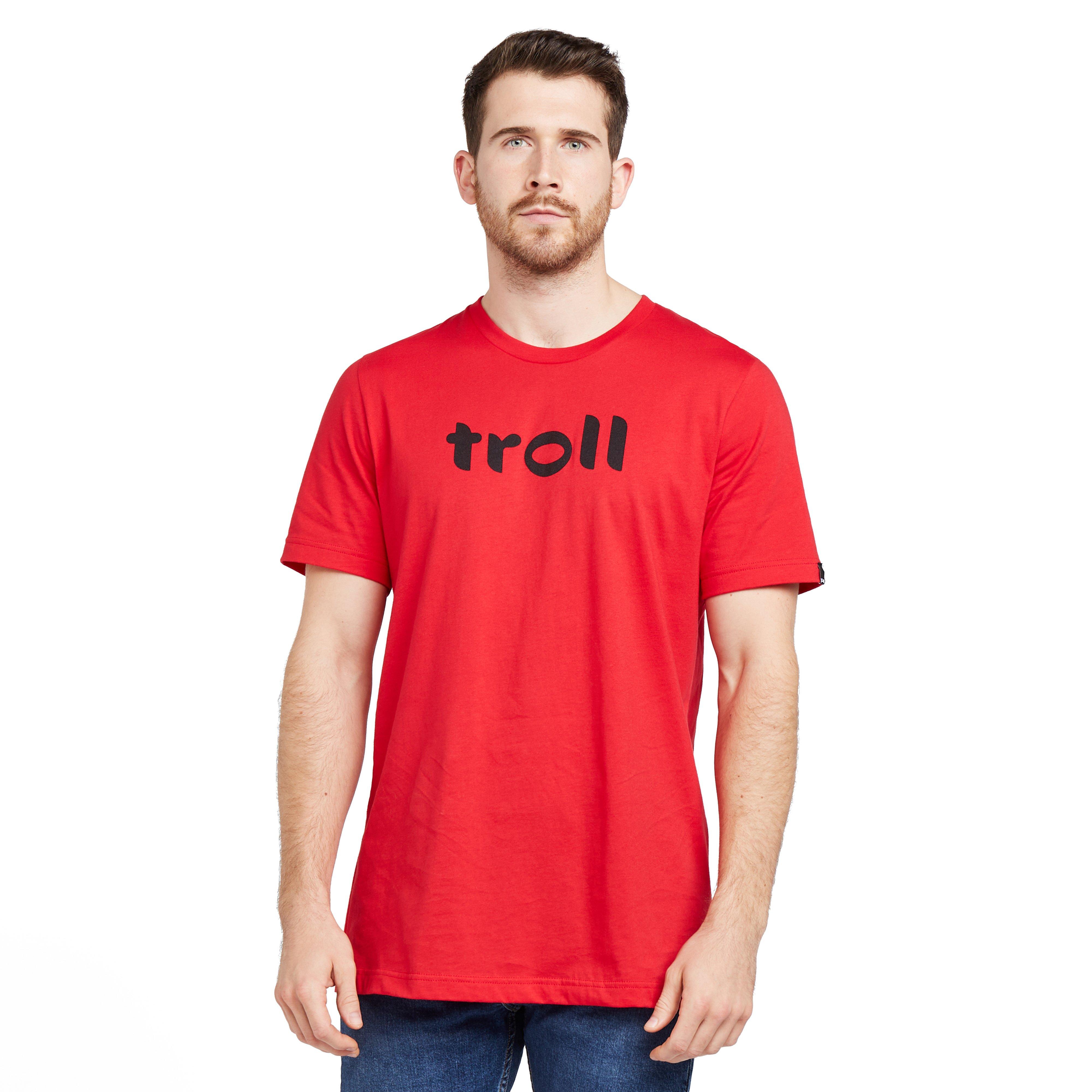 Men’s Front Logo Tee in Red