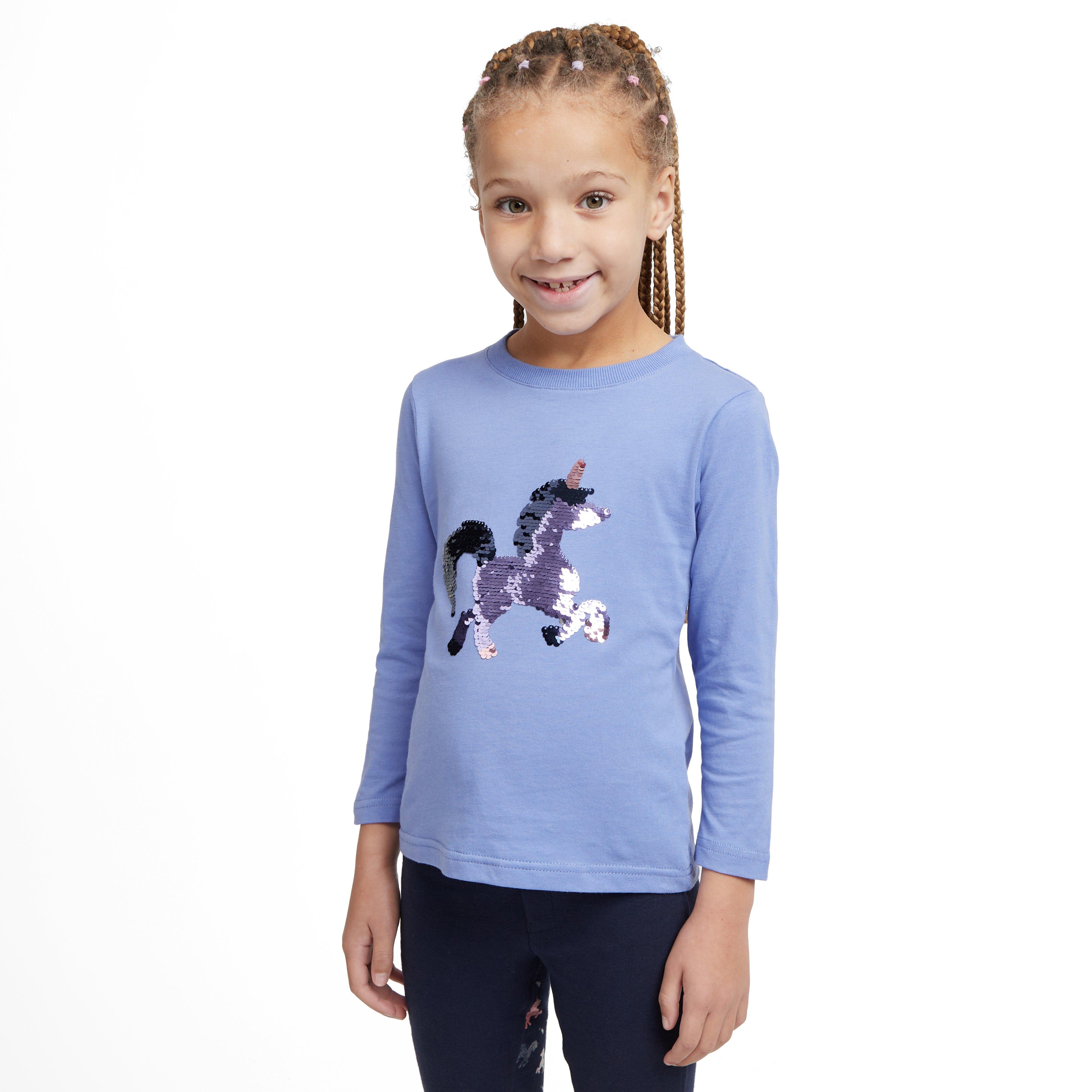 Kids’ Long Sleeve Unicorn T-Shirt