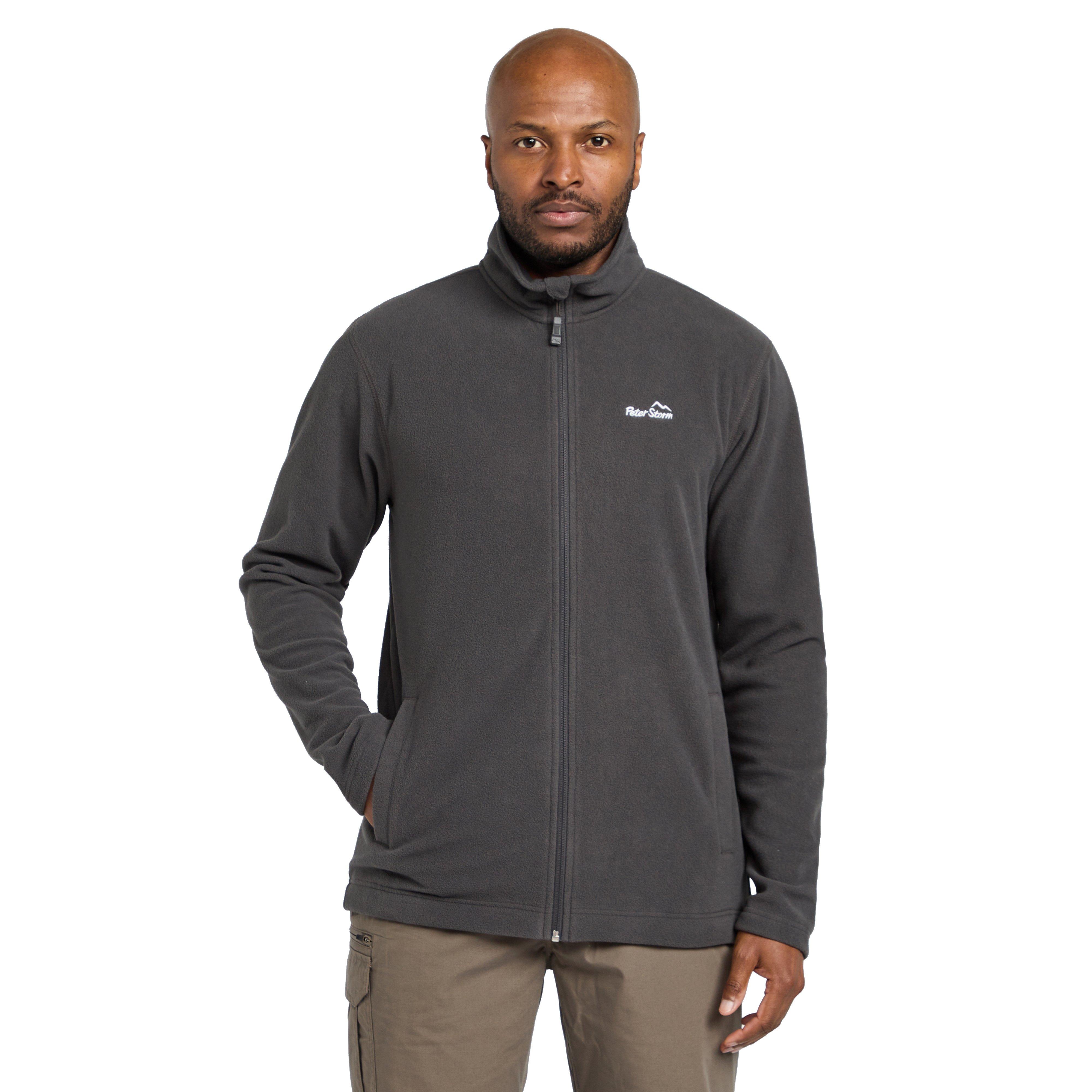 Mens Bracken Full Zip Fleece Grey