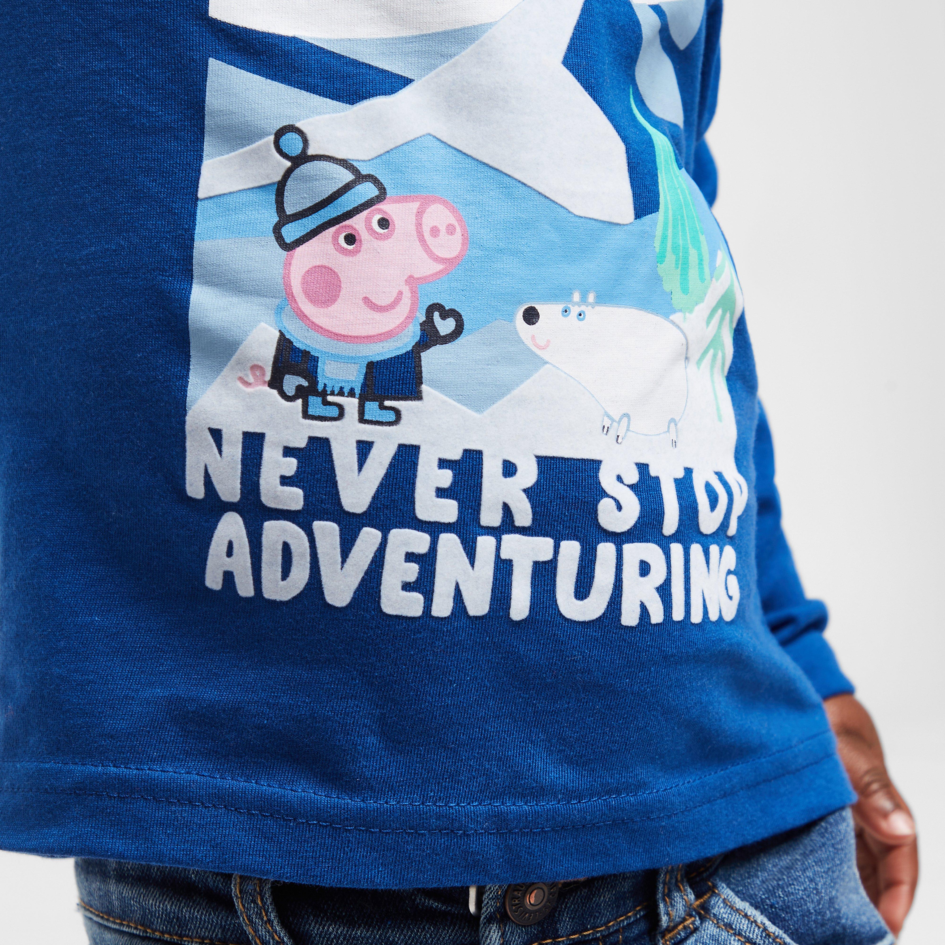 Kids’ Peppa Pig Long Sleeved Graphic T-Shirt