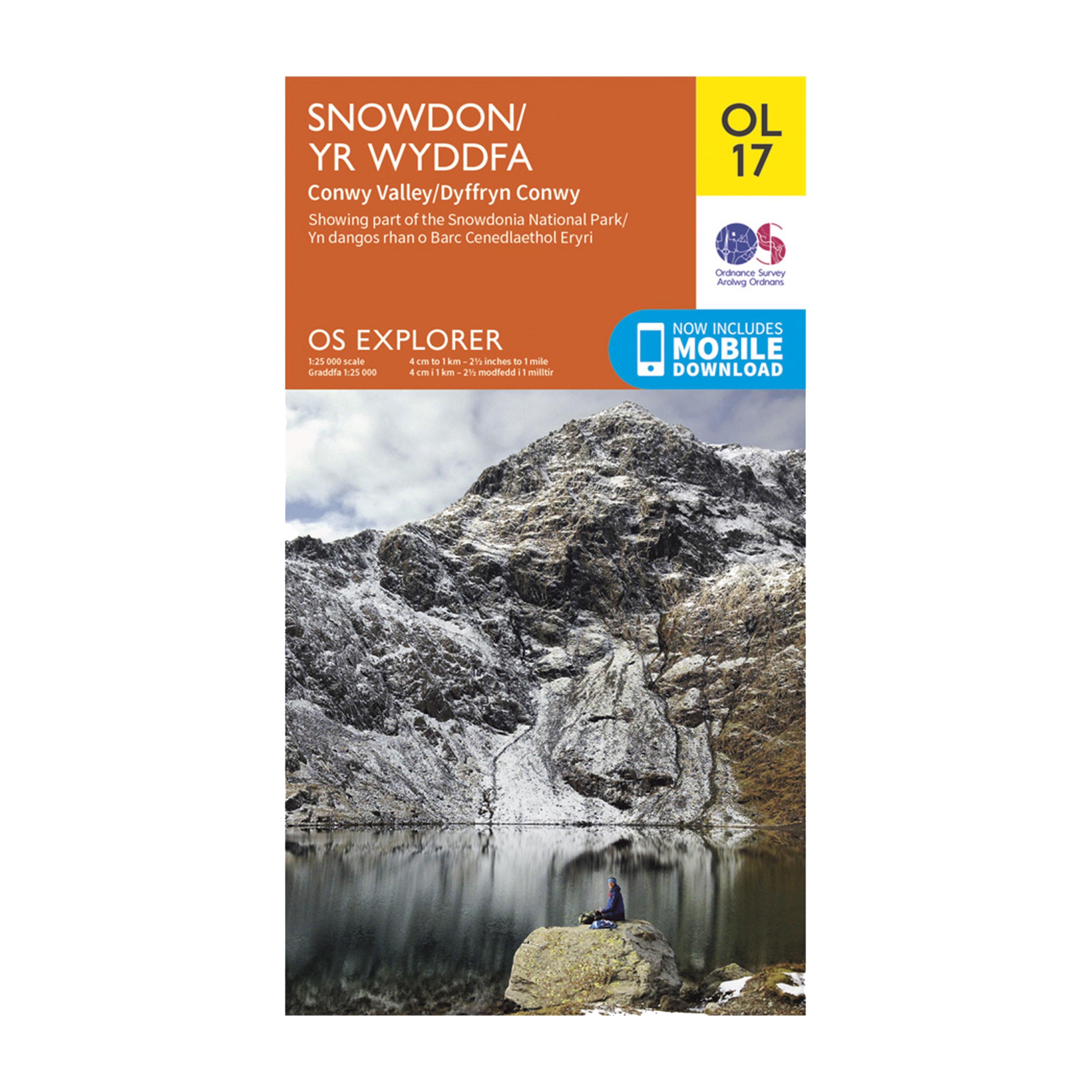 OL 17 Explorer Snowdon Map