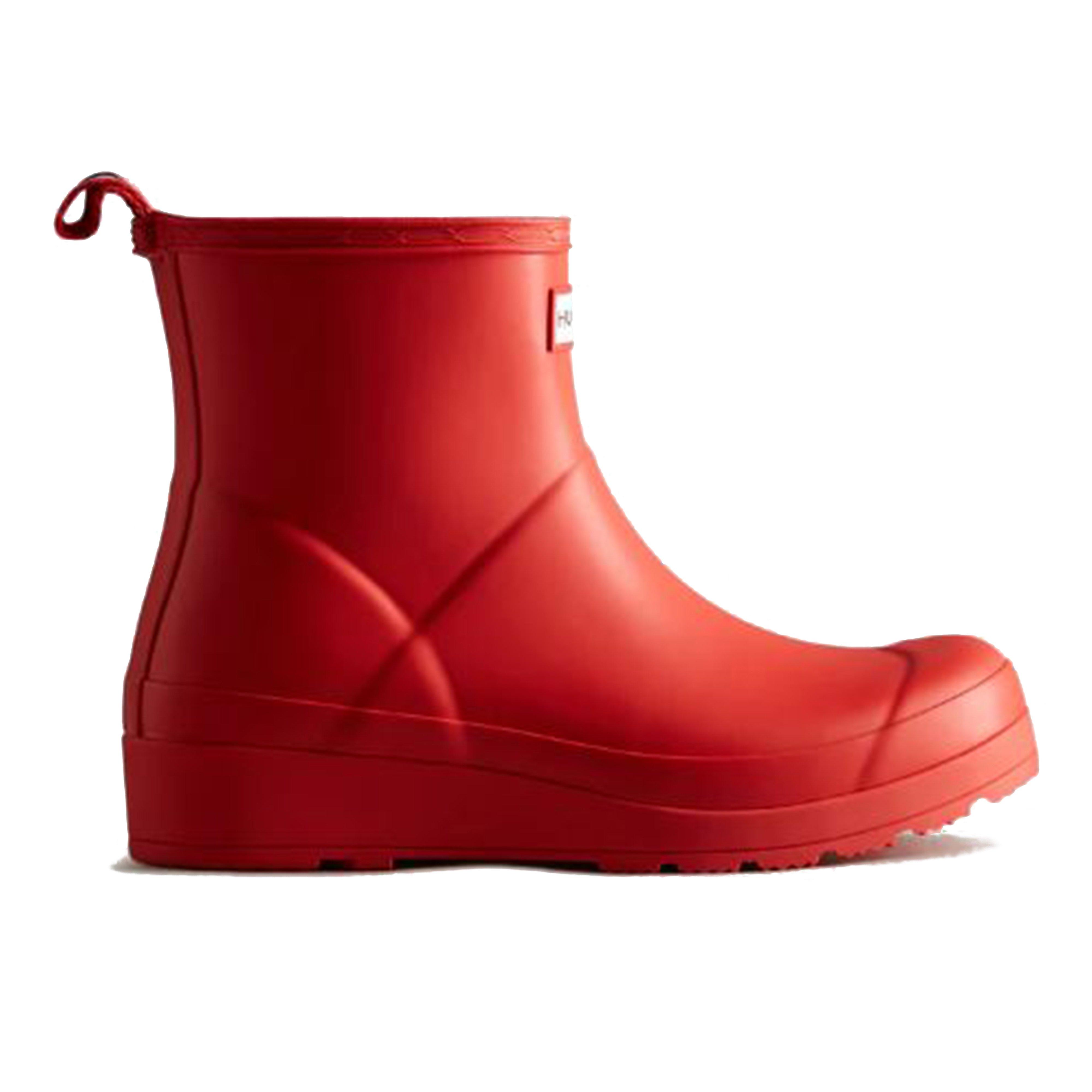 Women’s Play Short Red Wellington Boots