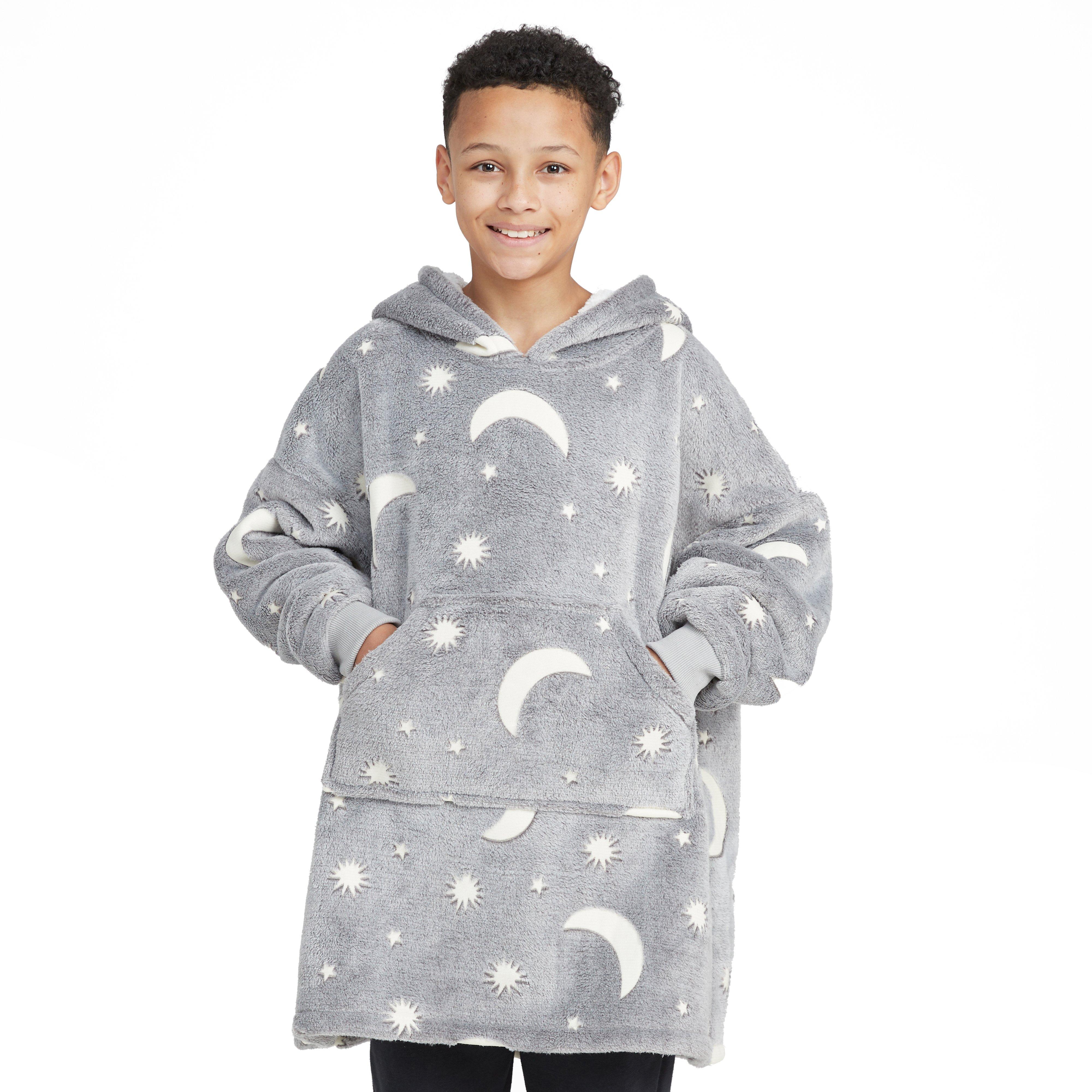 Kids’ Glow in the Dark Oversized Hoodie