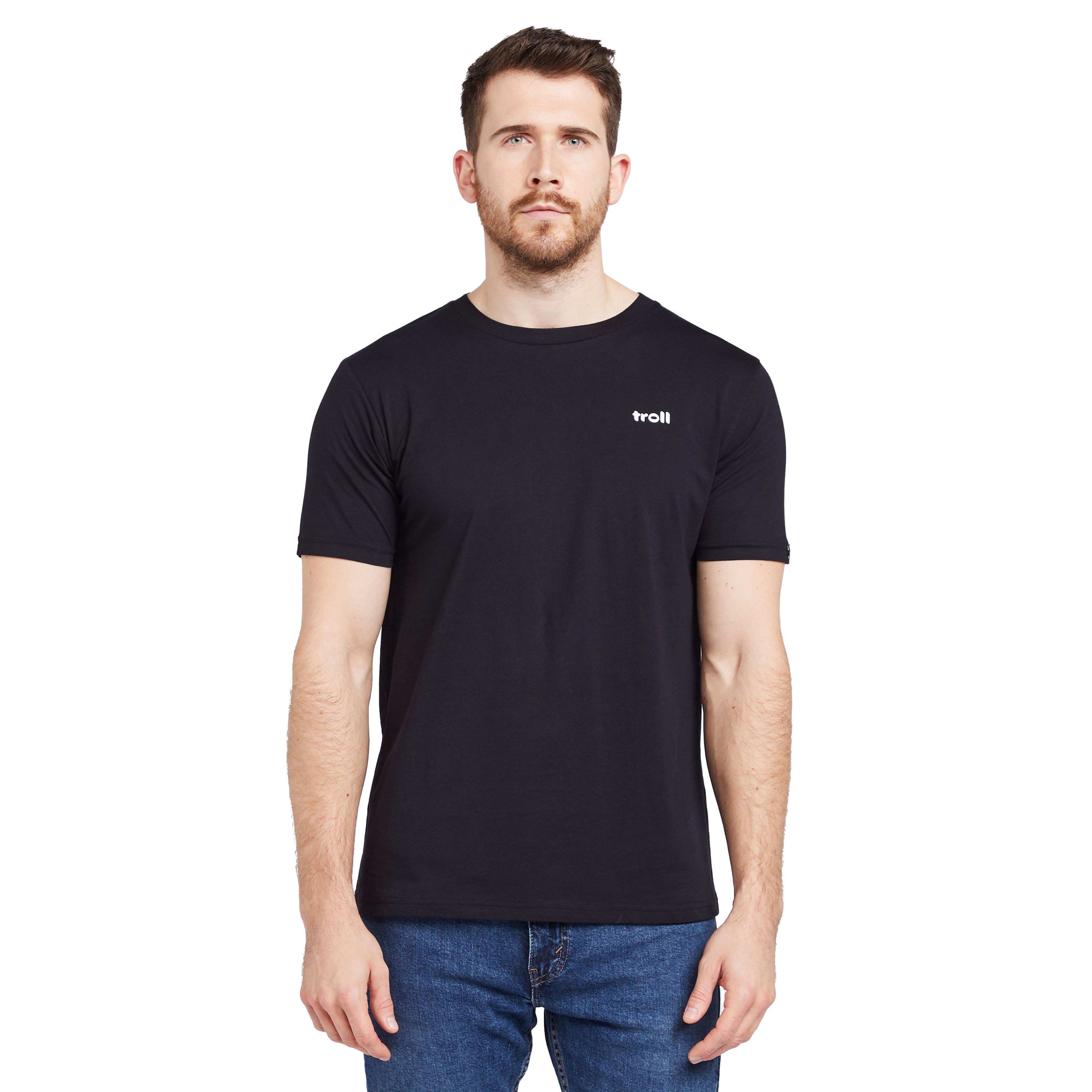 Men’s Back Logo T-Shirt in Black
