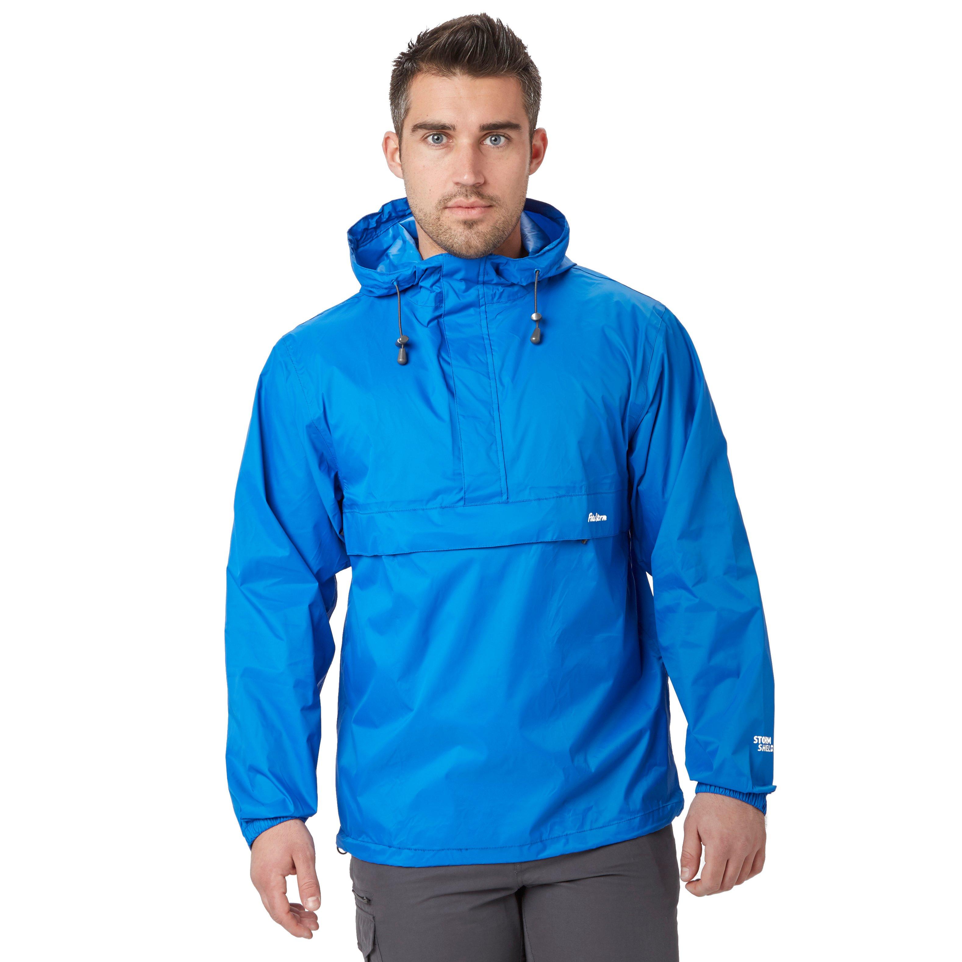 Mens Packable Cagoule Blue