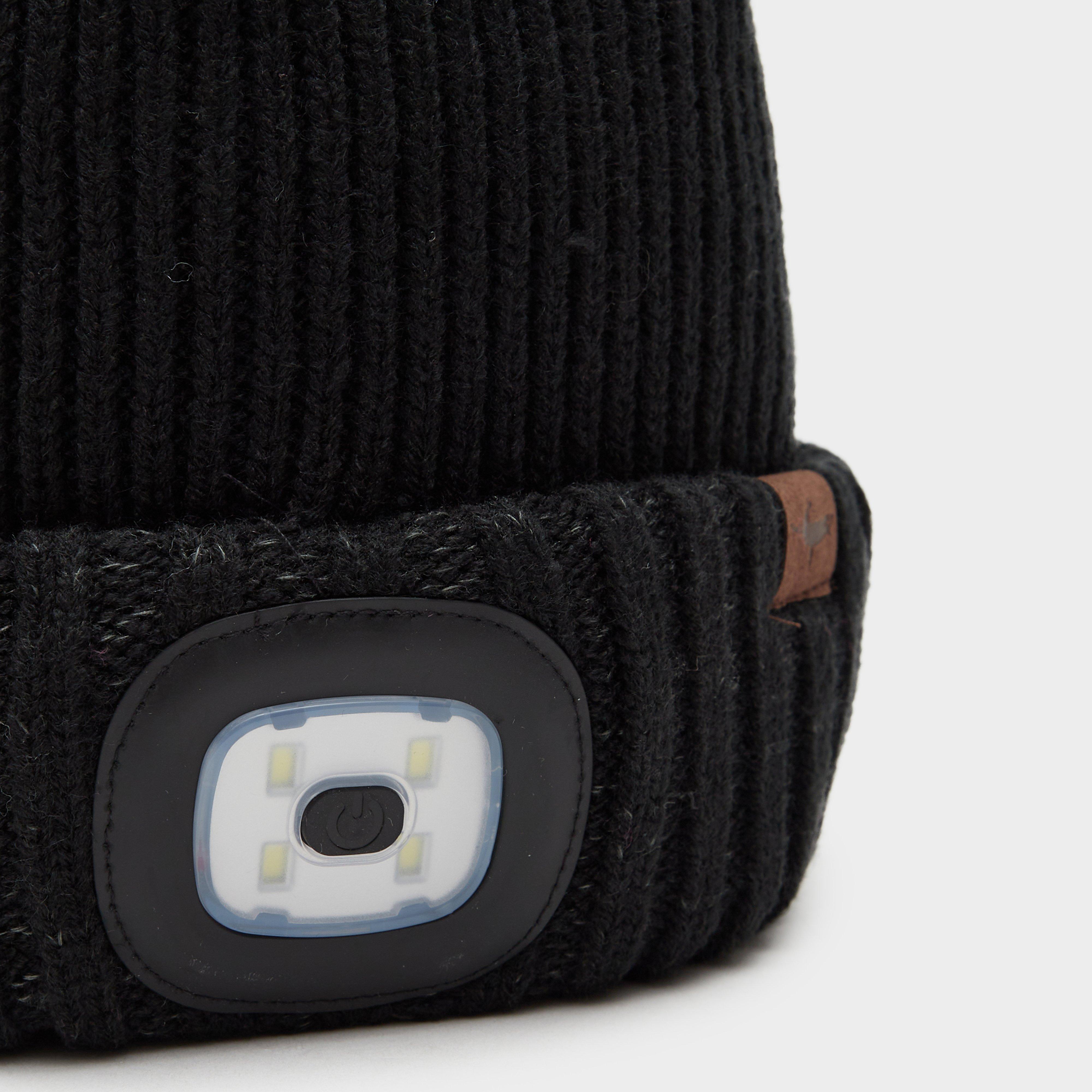 Waterproof Cold Weather LED Roll Cuff Beanie Hat