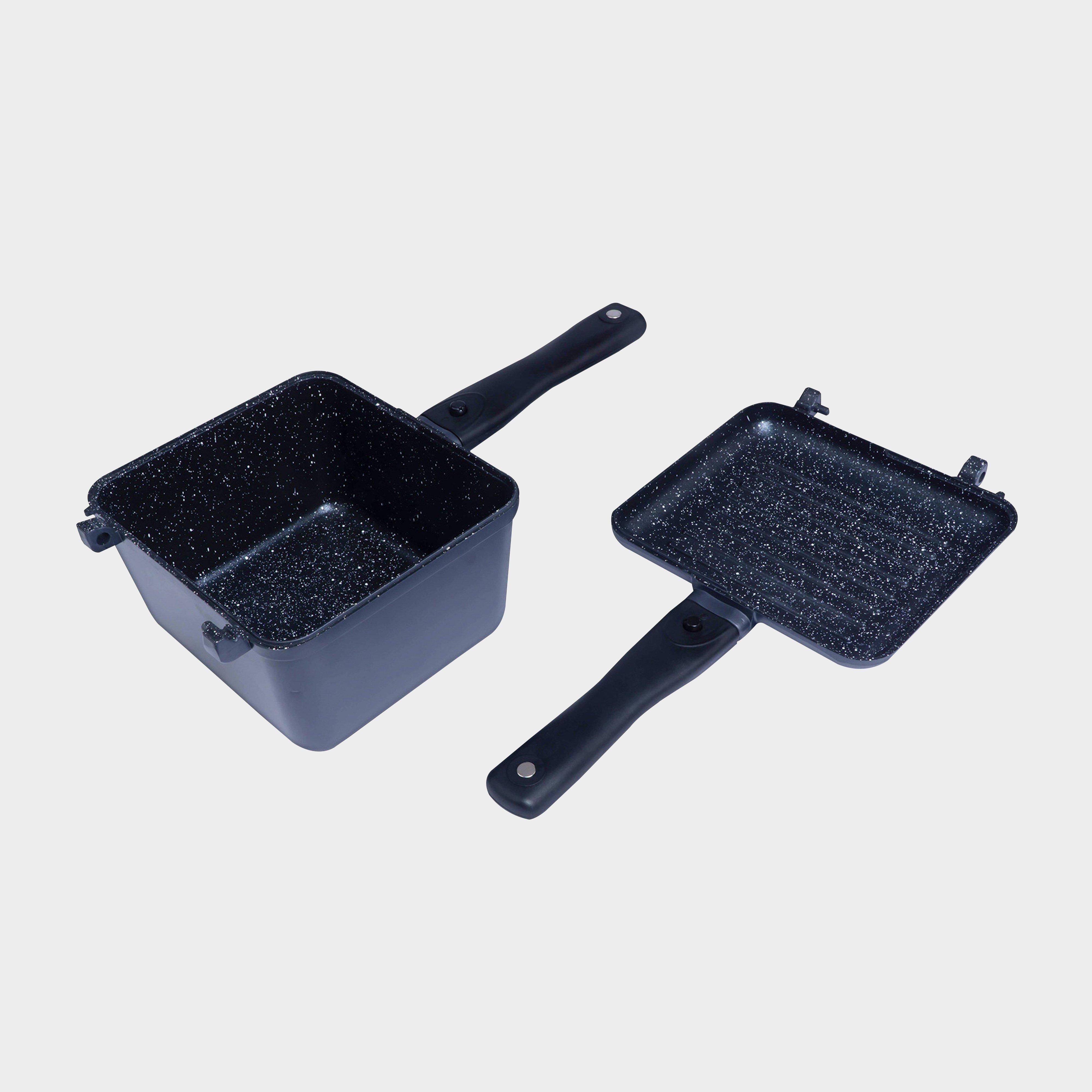 Multi-Purpose Mini Pan & Griddle Set – Granite Edition