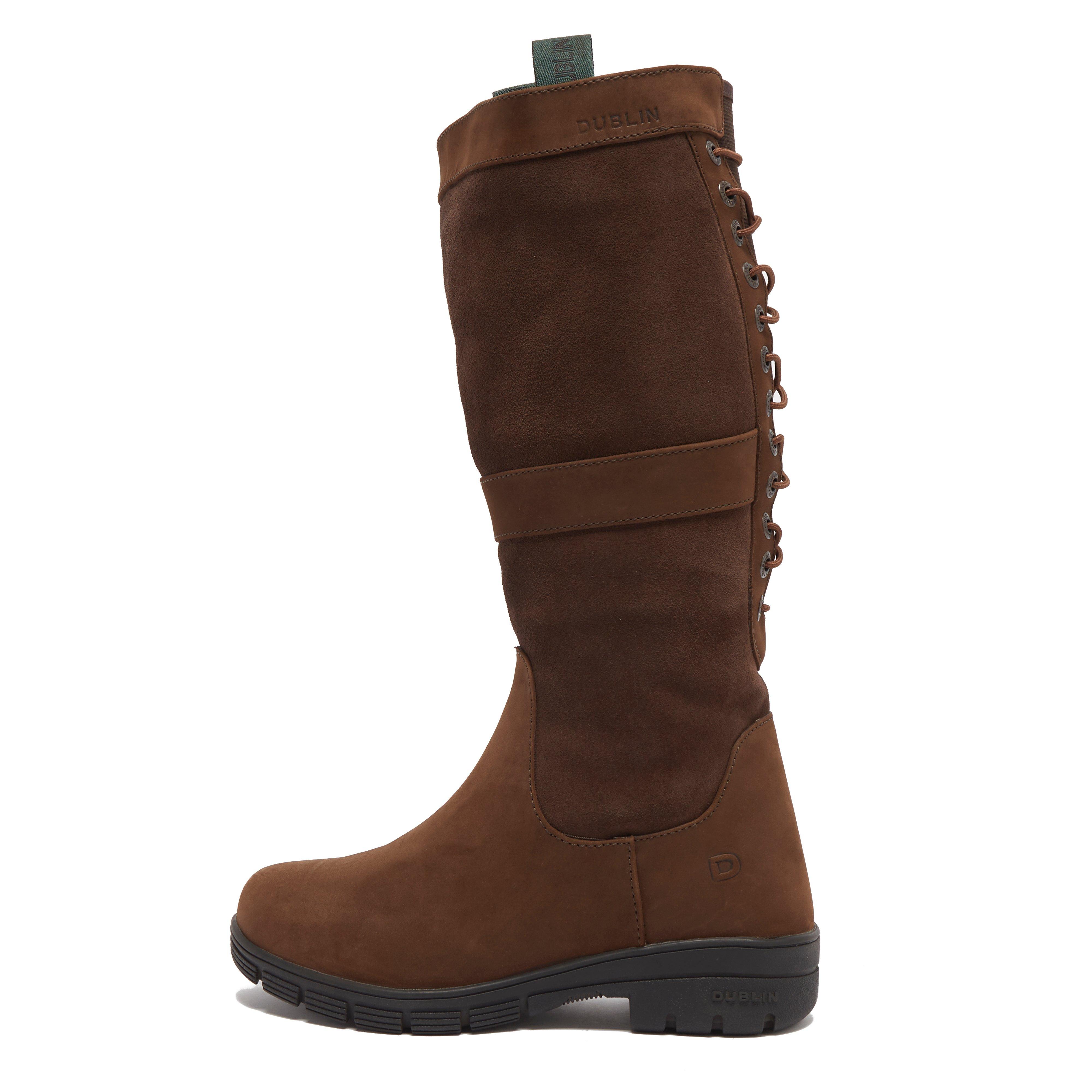 Ladies Danman Boots Chocolate