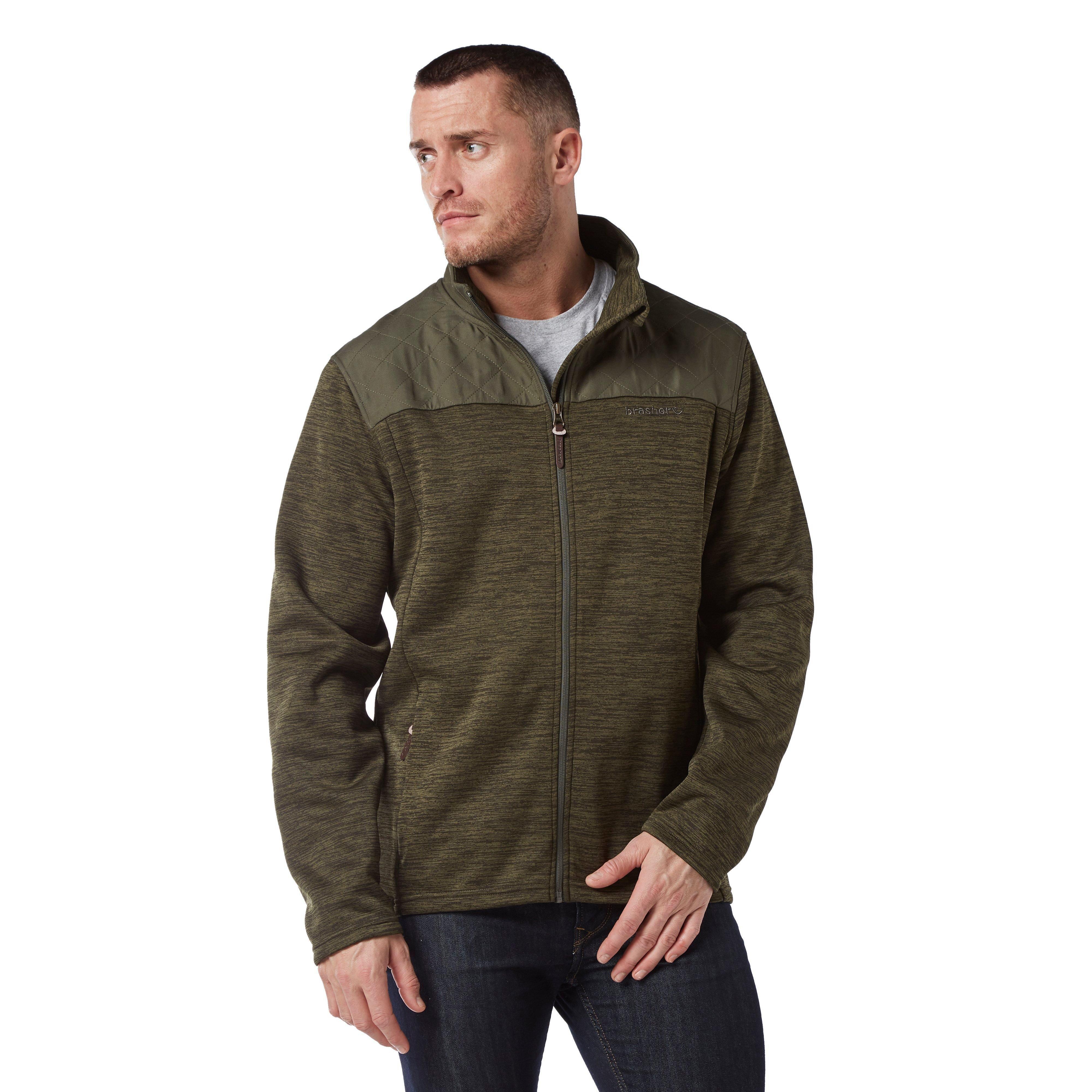 Men’s Quilt Full-Zip Fleece