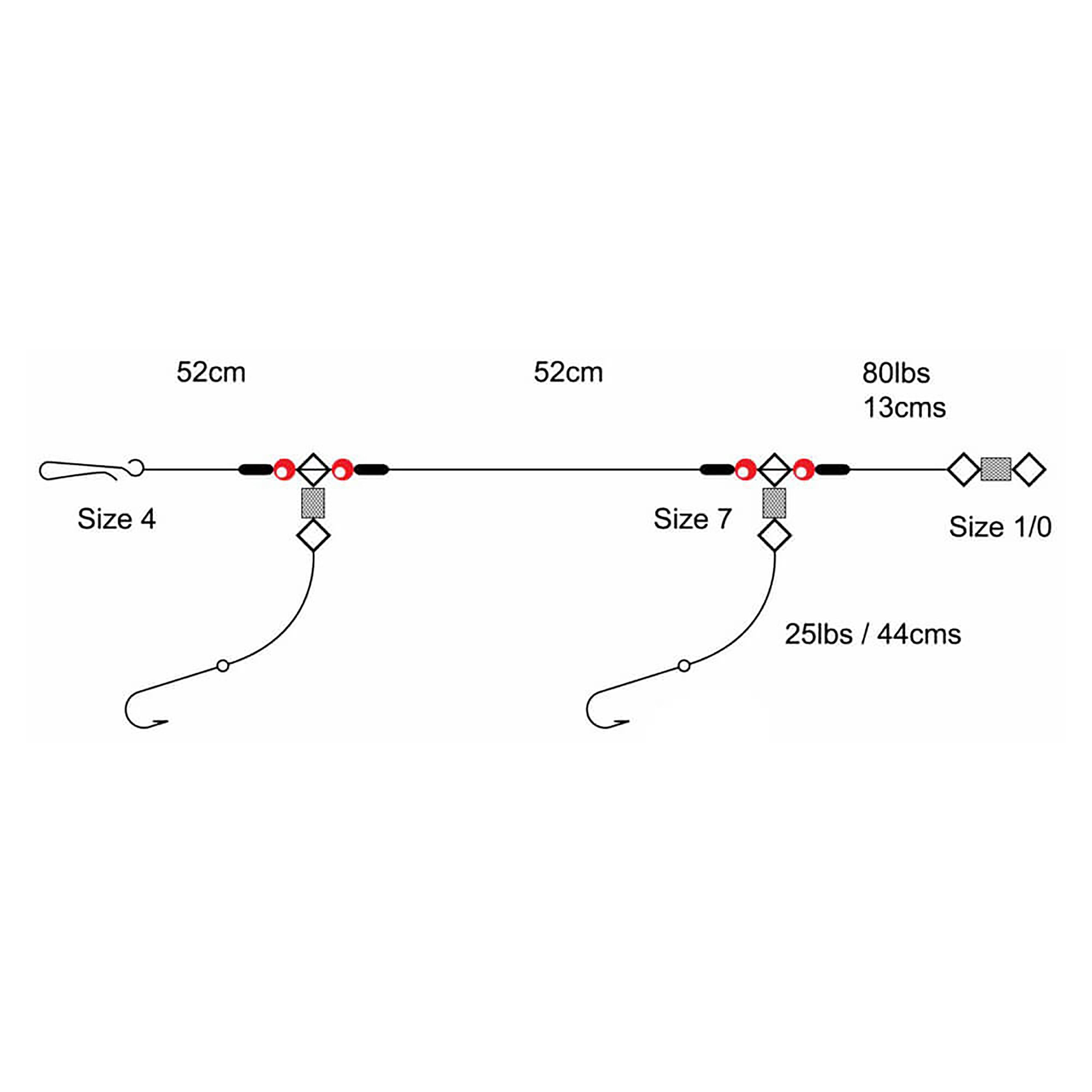 2Hook Flapper (Size 3/0)